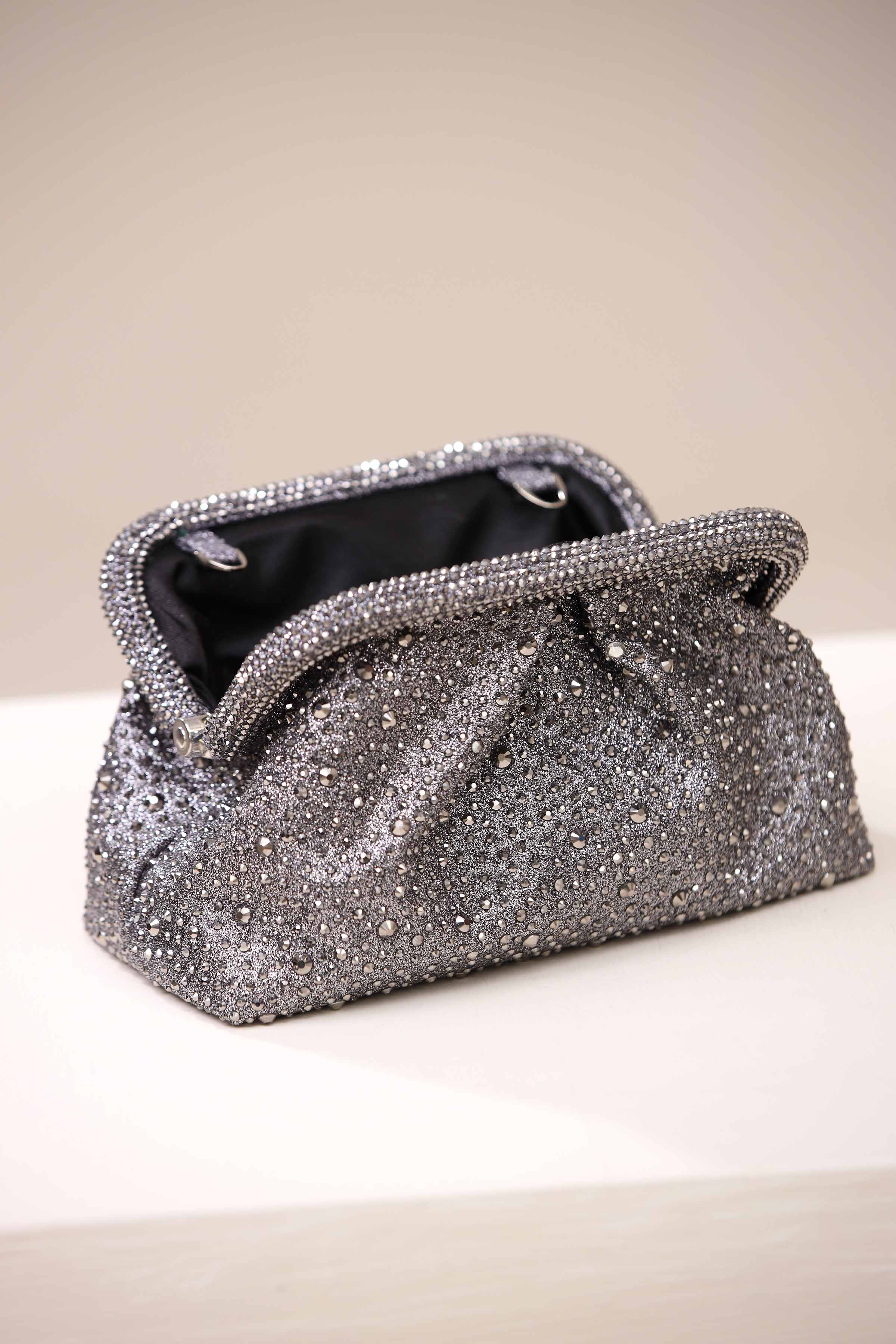 Grey Clutch-444472111 for Women - Bag Collection | Nishat | Shop Online