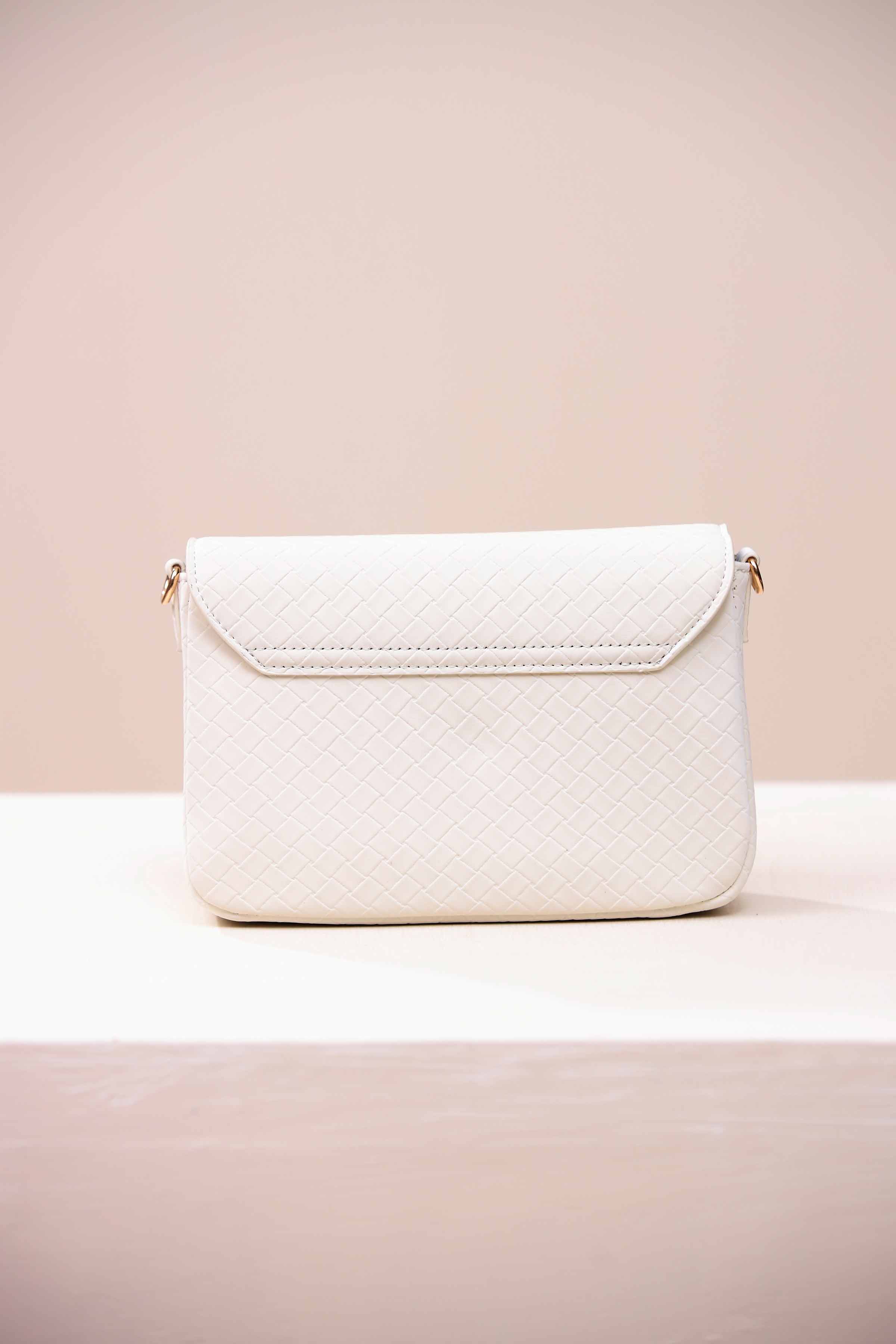 Off White Shoulder Bag-444612107 for Women - Bag Collection | Nishat | Shop Online