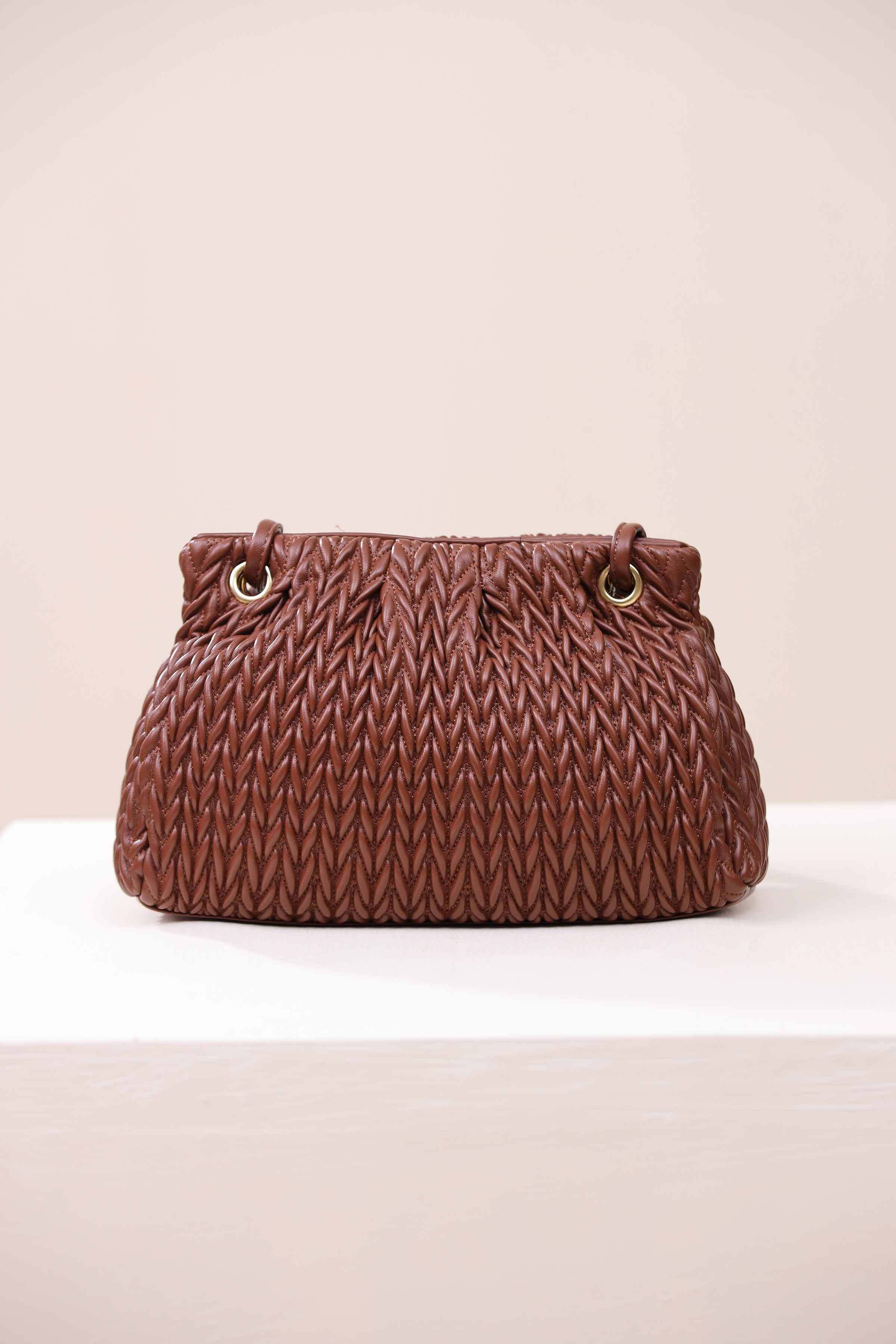 Brown Shoulder Bag-444632113 for Women - Bag Collection | Nishat | Shop Online
