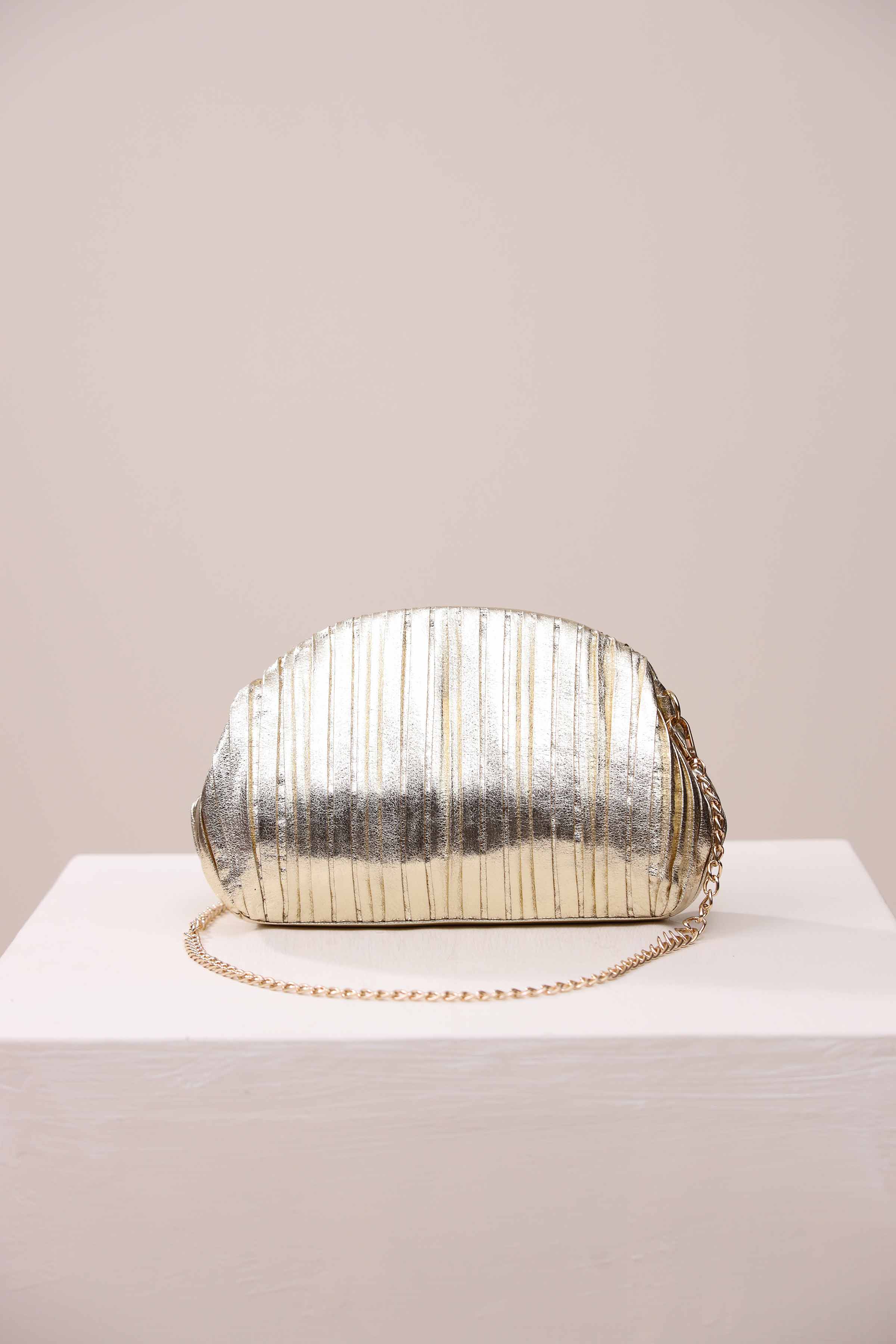 Gold Shoulder Bag-444642119 for Women - Bag Collection | Nishat | Shop Online