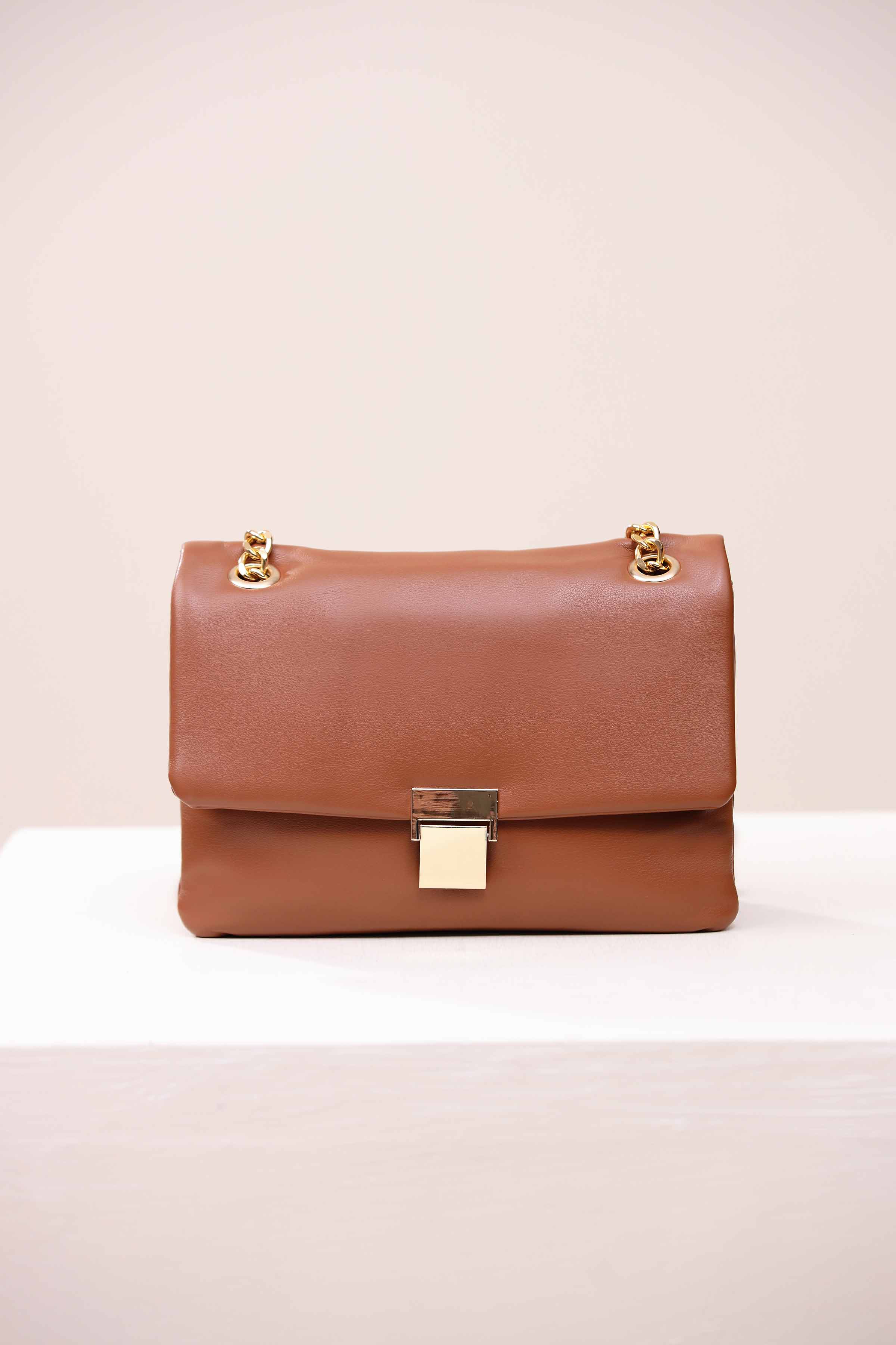 Brown Shoulder Bag-444672113 for Women - Bag Collection | Nishat | Shop Online