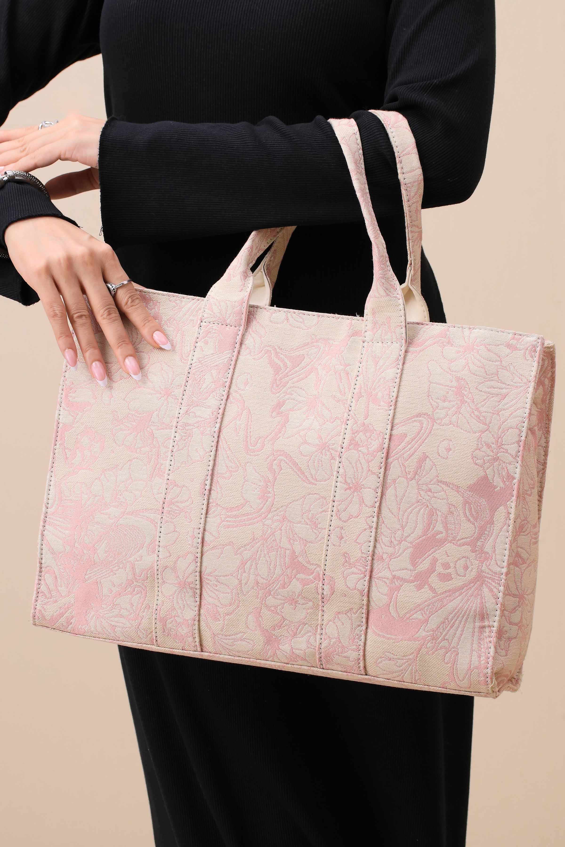Pink Tote Bag-444782105-for Women - Bag Winter Collection | Nishat | Shop Online
