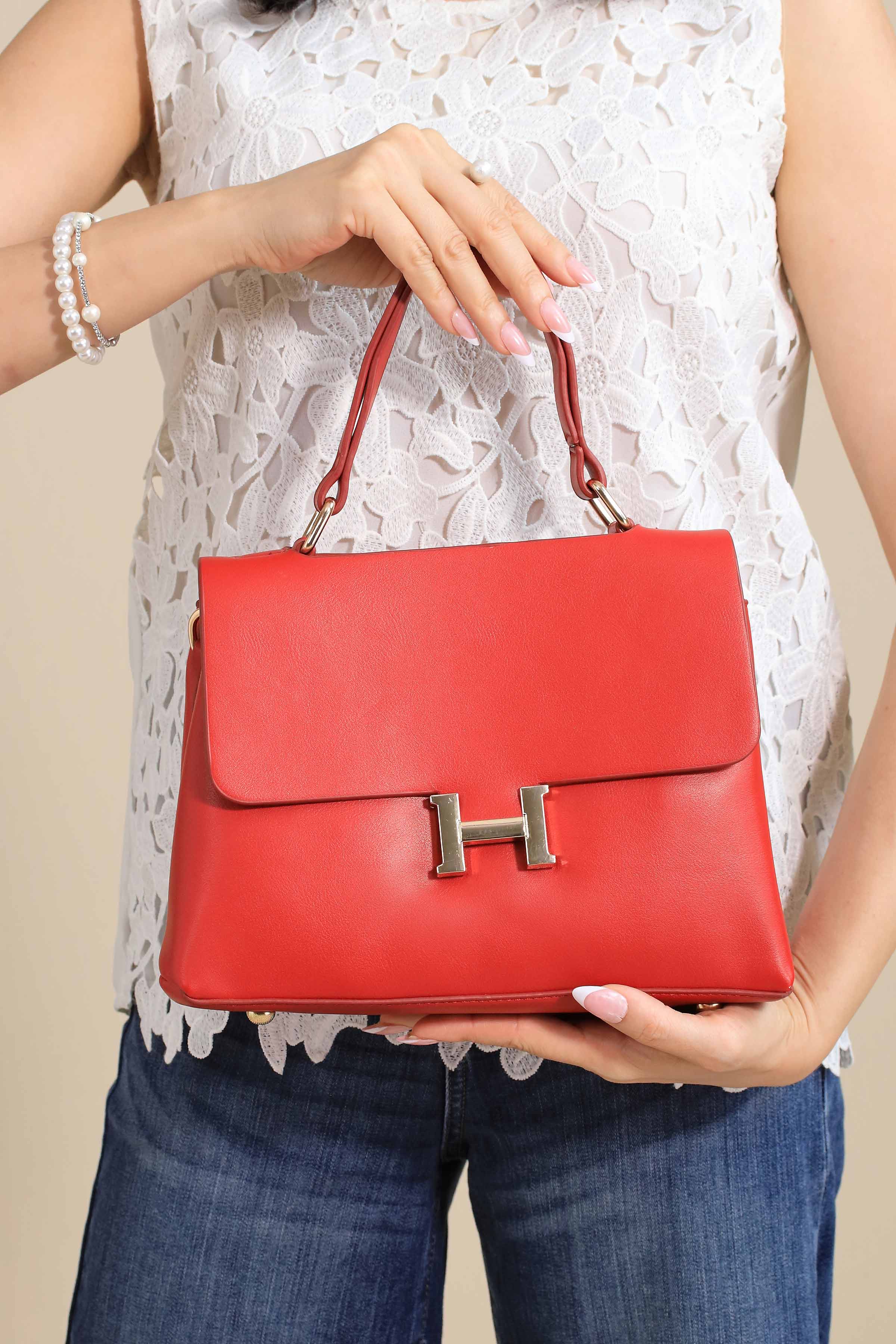 Red Shoulder Bag-444812101 for Women - Bag Winter Collection | Nishat | Shop Online