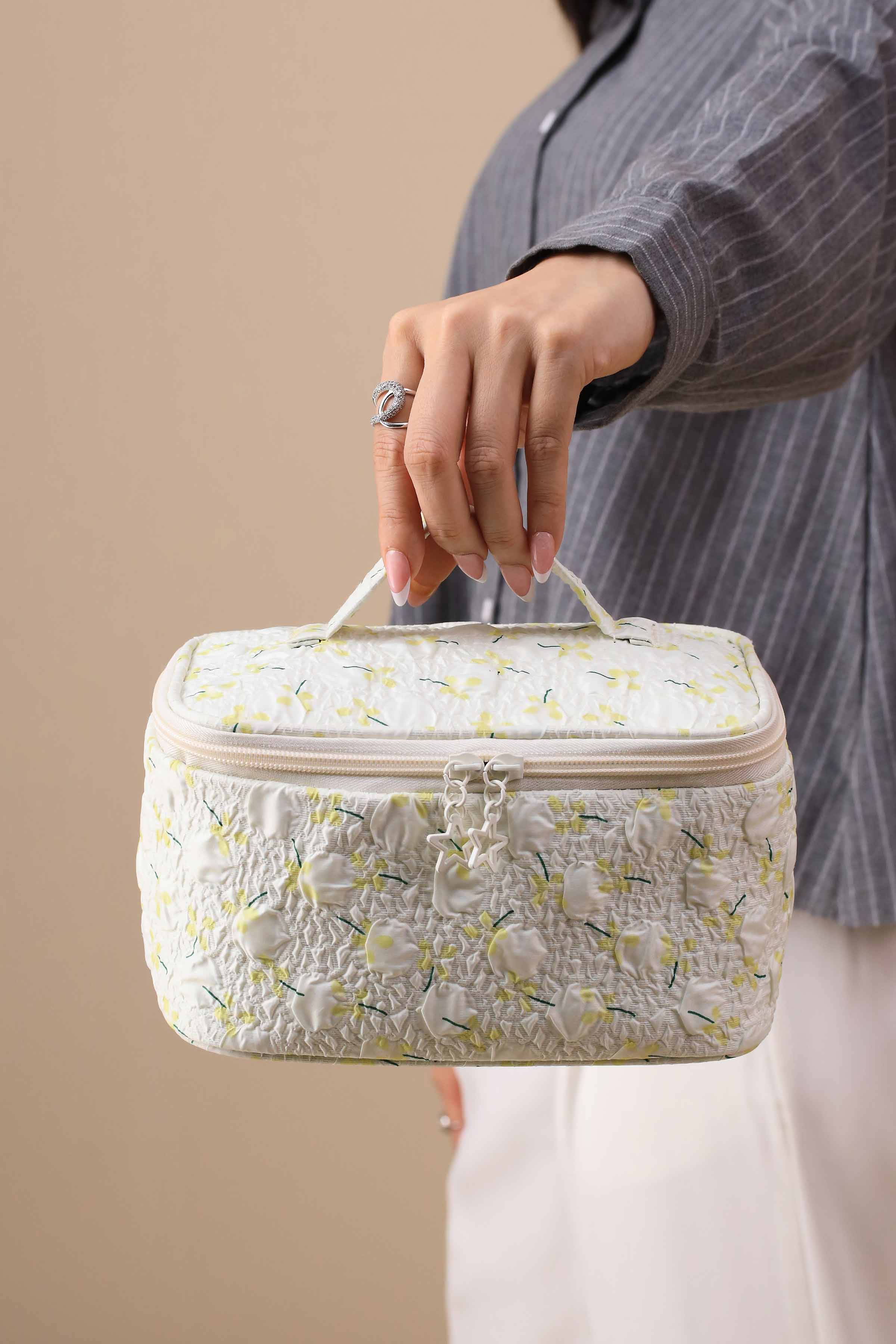 Yellow Vanity Bag-444872102-for Women - Bag Winter Collection | Nishat | Shop Online