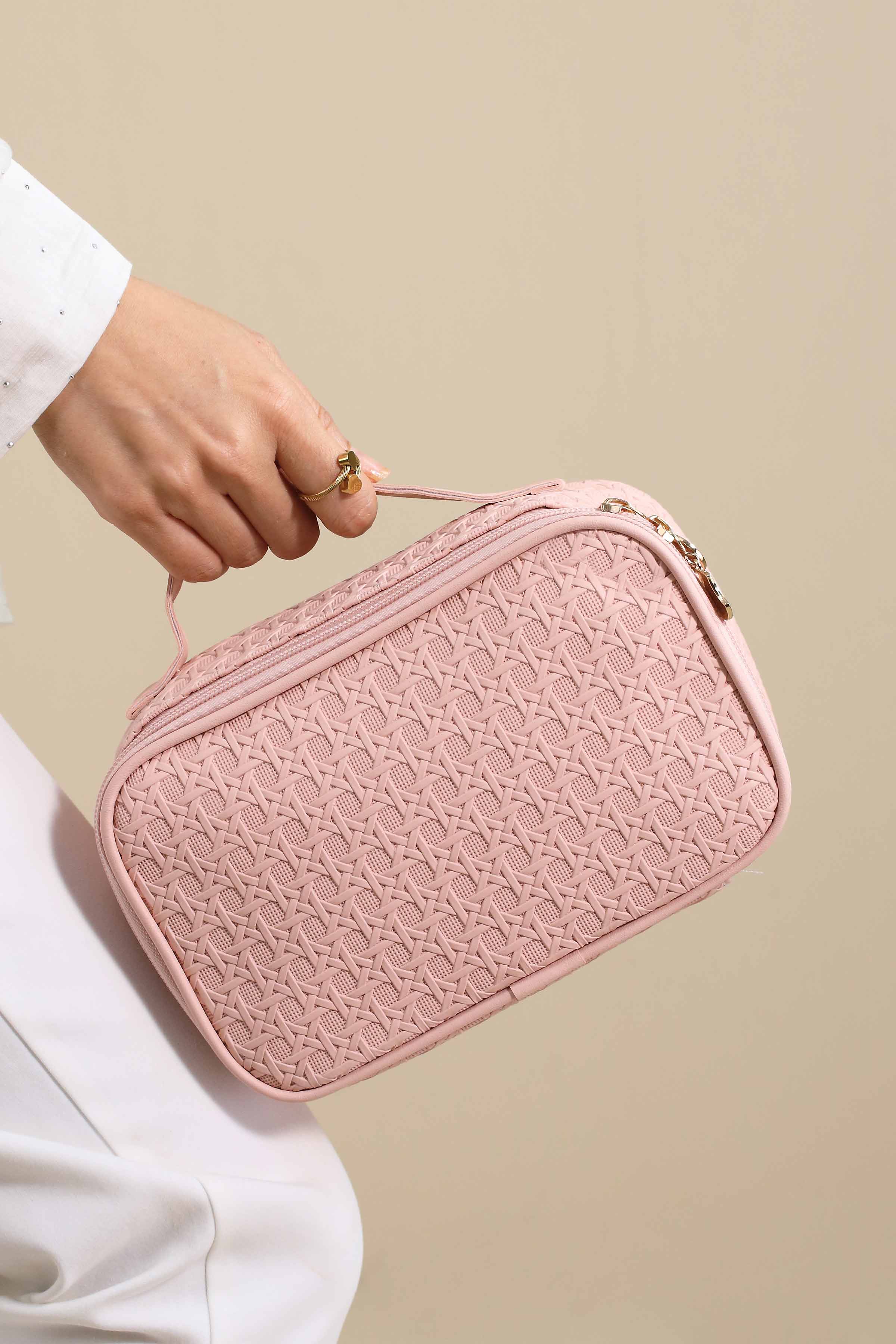 Pink Vanity Bag-444882105 for Women - Bag Winter Collection | Nishat | Shop Online