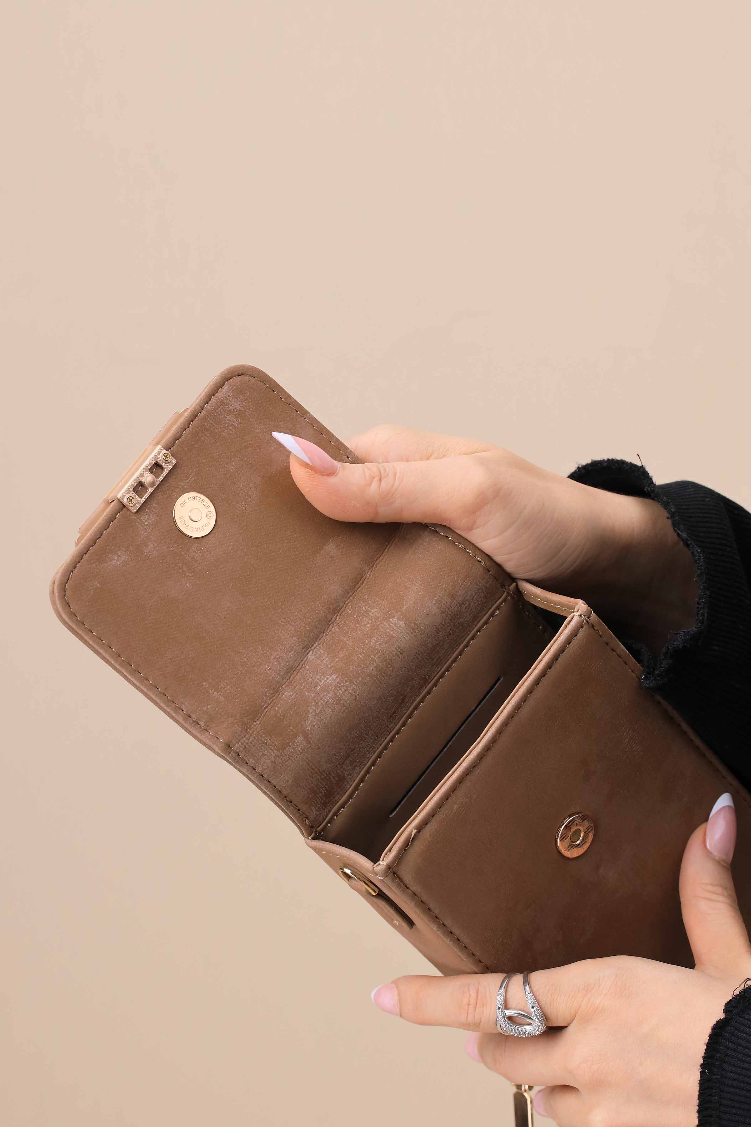 Brown Phone Bag-444922113-for Women - Bag Winter Collection | Nishat | Shop Online