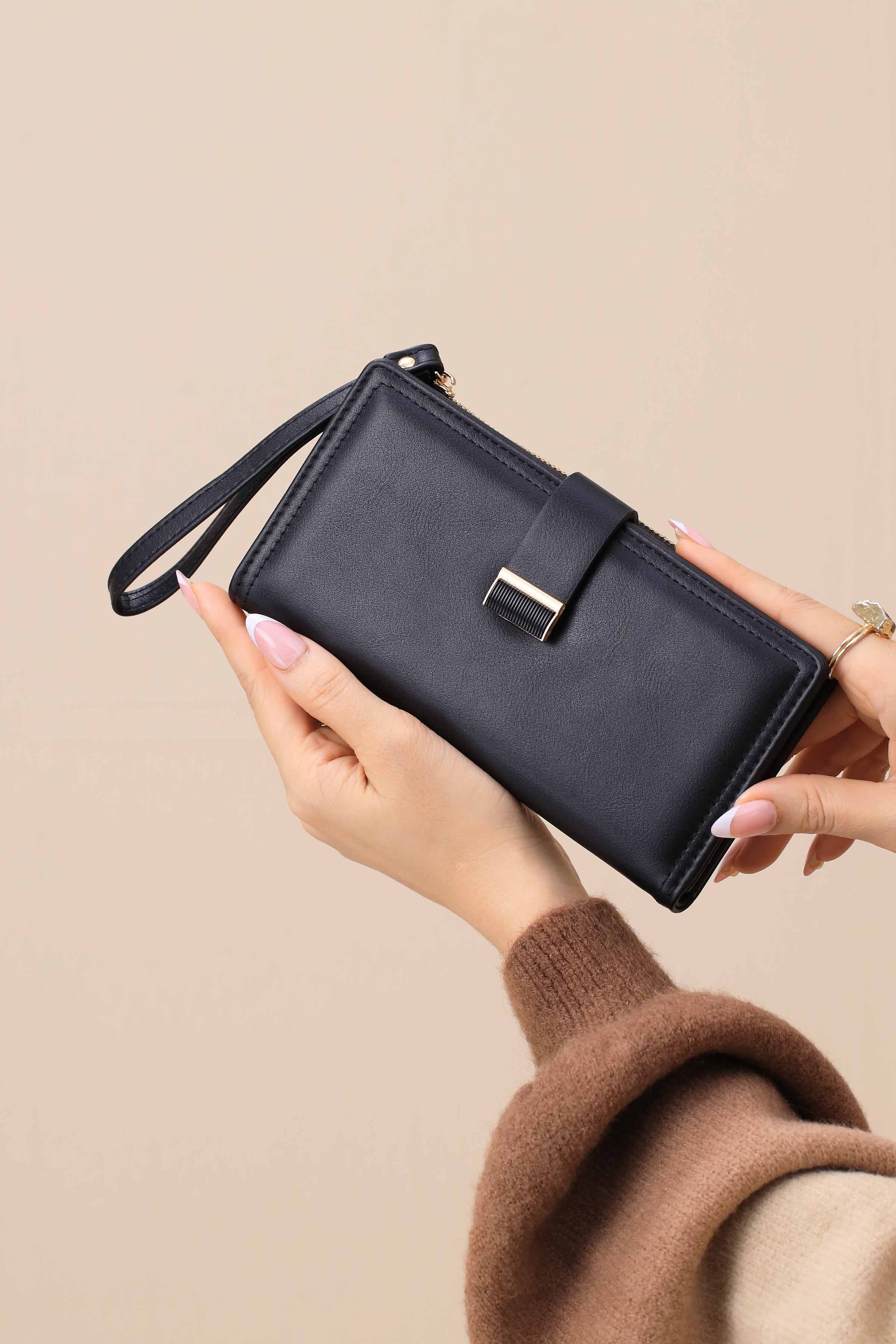 Black Wallet-444932103-for Women - Bag Winter Collection | Nishat | Shop Online