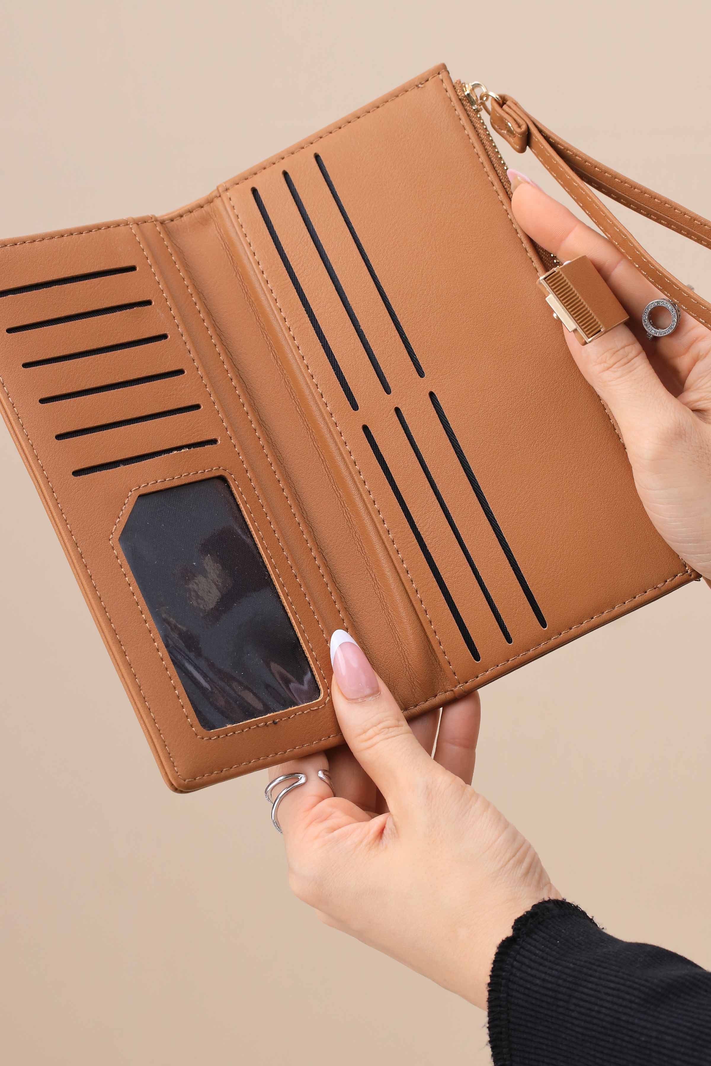 Brown Wallet-444932113-for Women - Bag Winter Collection | Nishat | Shop Online