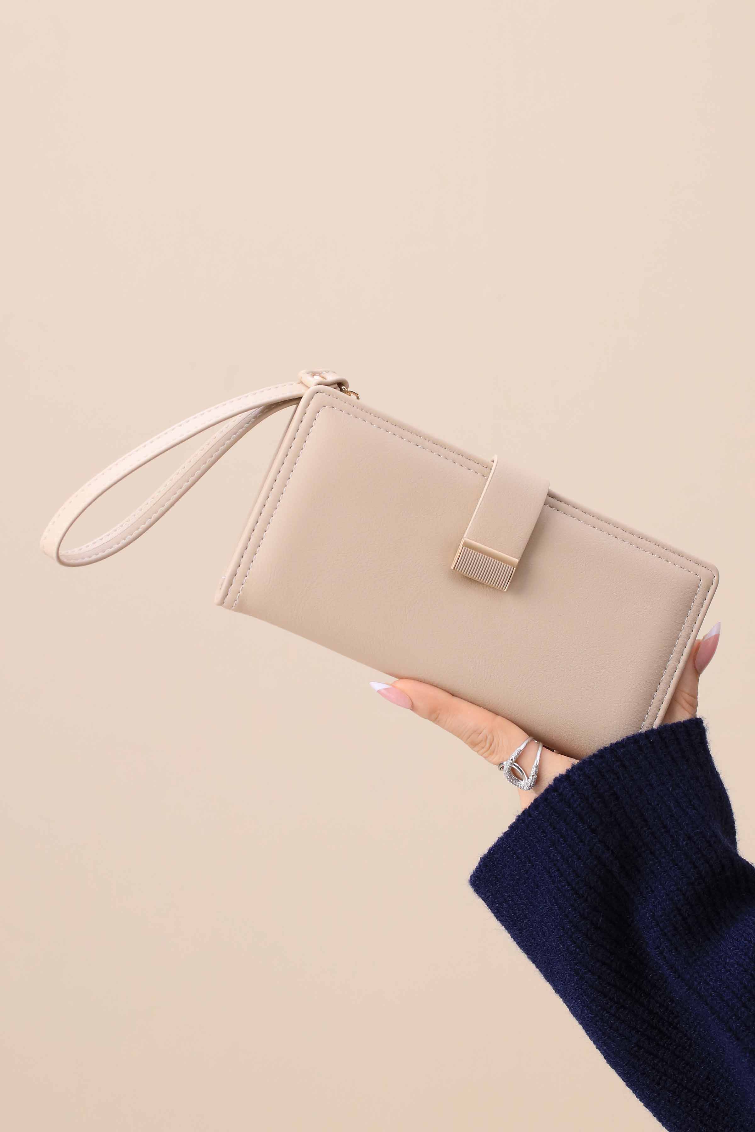 Beige Wallet-444932118-for Women - Bag Winter Collection | Nishat | Shop Online