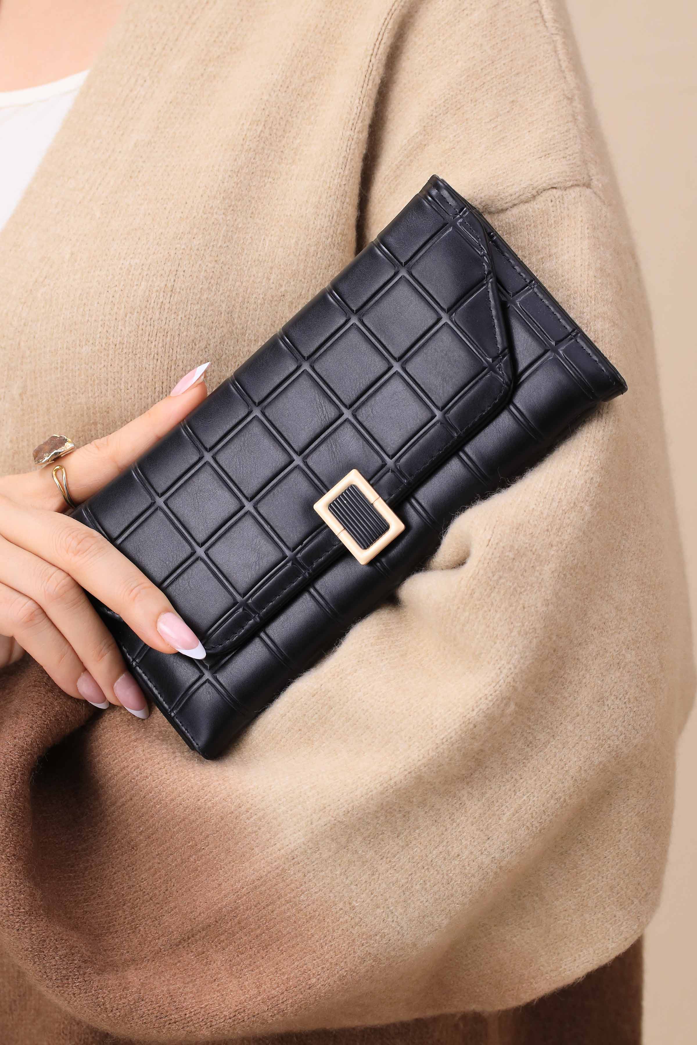 Black Wallet-444952103-for Women - Bag Winter Collection | Nishat | Shop Online
