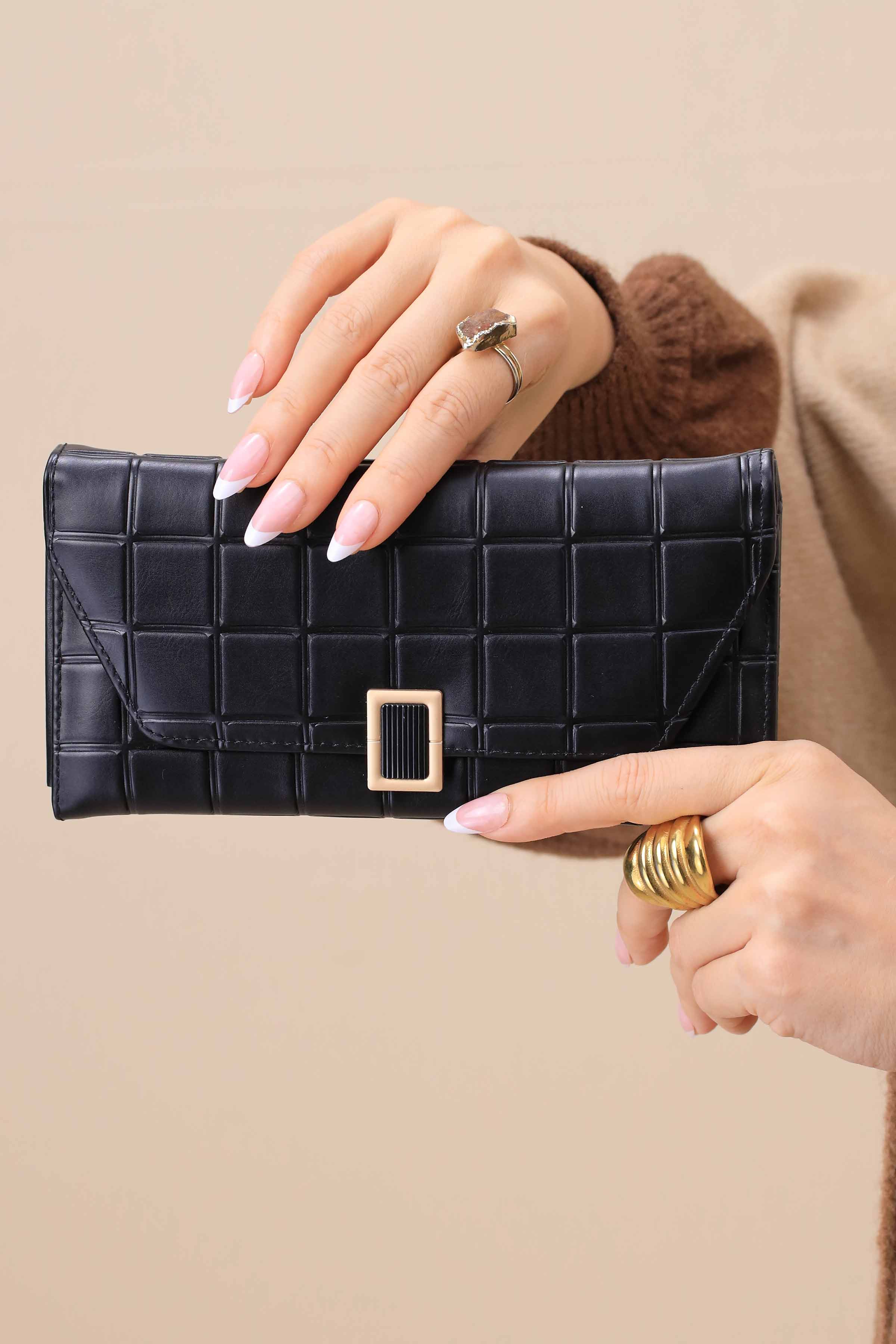 Black Wallet-444952103-for Women - Bag Winter Collection | Nishat | Shop Online