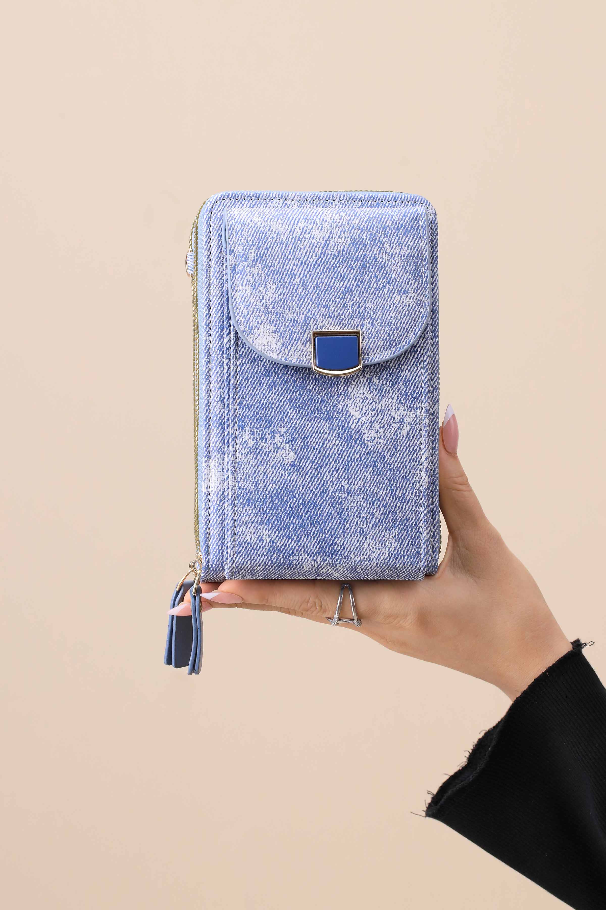 Blue Phone Bag-444962108-for Women - Bag Winter Collection | Nishat | Shop Online