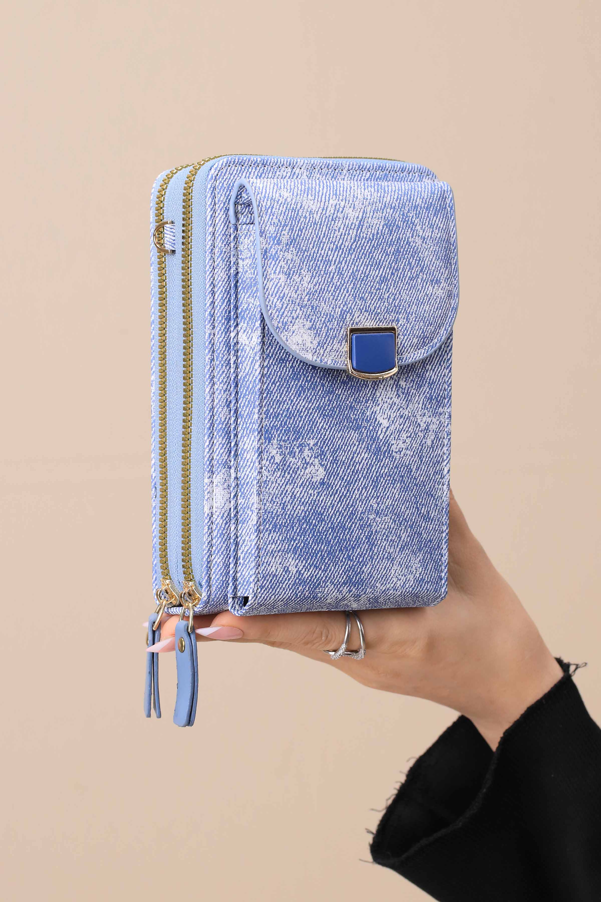 Blue Phone Bag-444962108-for Women - Bag Winter Collection | Nishat | Shop Online