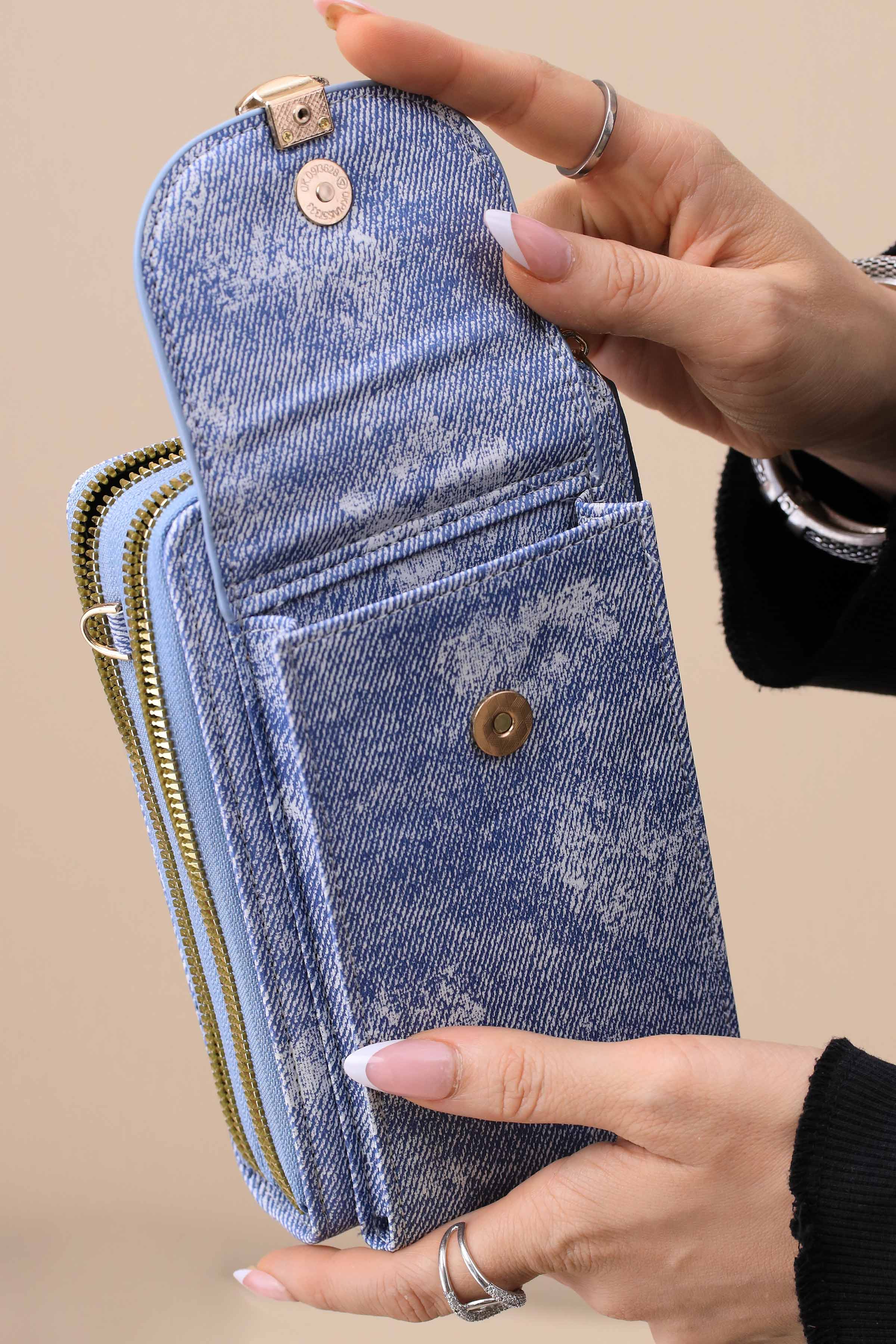 Blue Phone Bag-444962108-for Women - Bag Winter Collection | Nishat | Shop Online