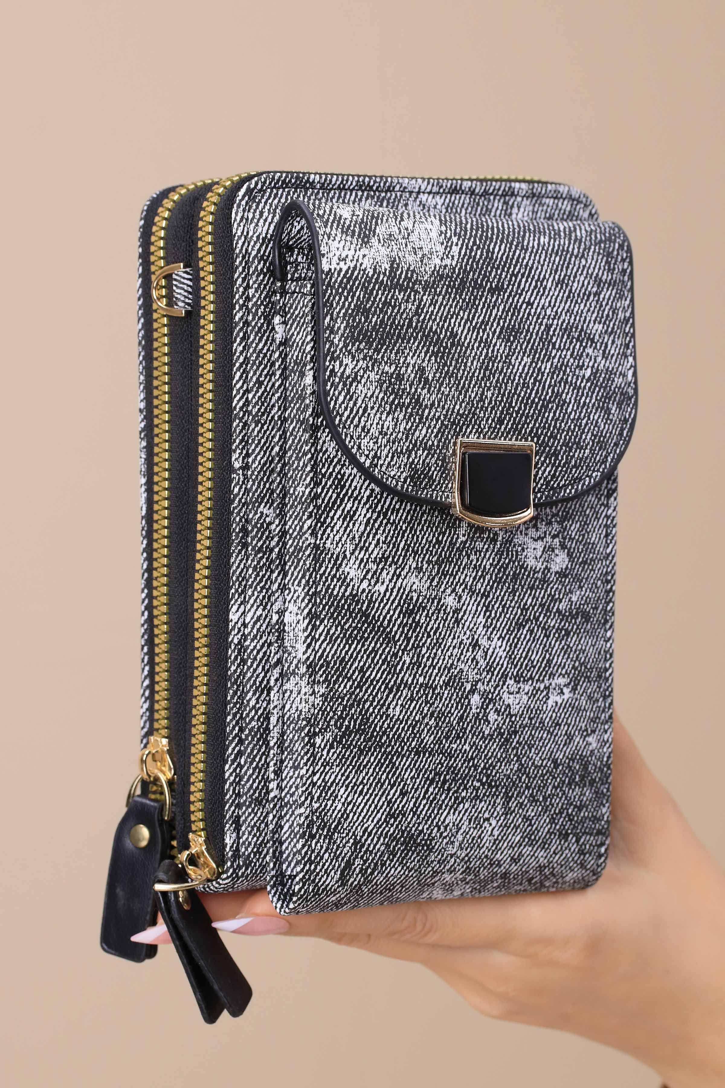 Grey Phone Bag-444962111-for Women - Bag Winter Collection | Nishat | Shop Online