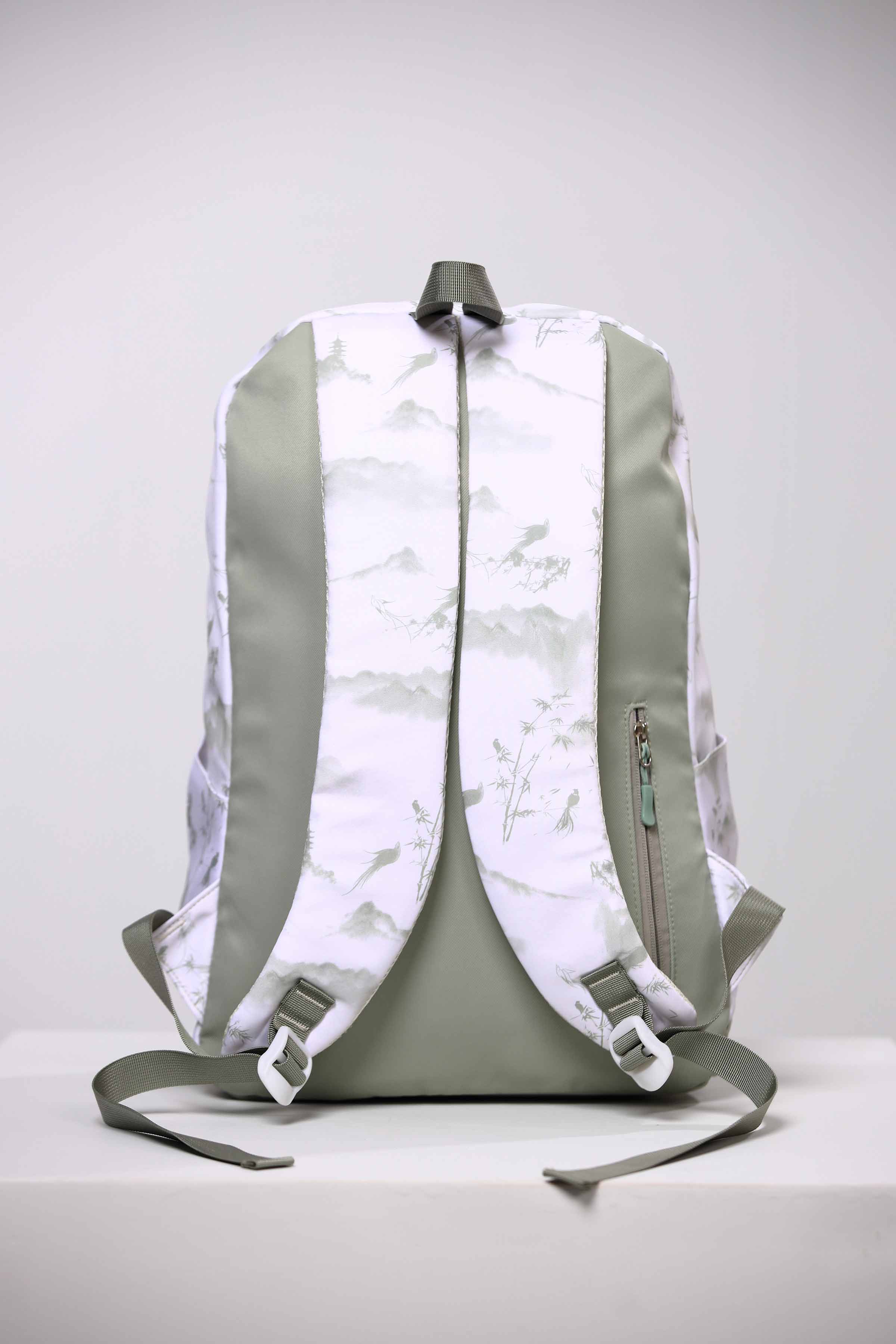 White & Green Back Pack-445012112 for Women - Bag Collection | Nishat | Shop Online