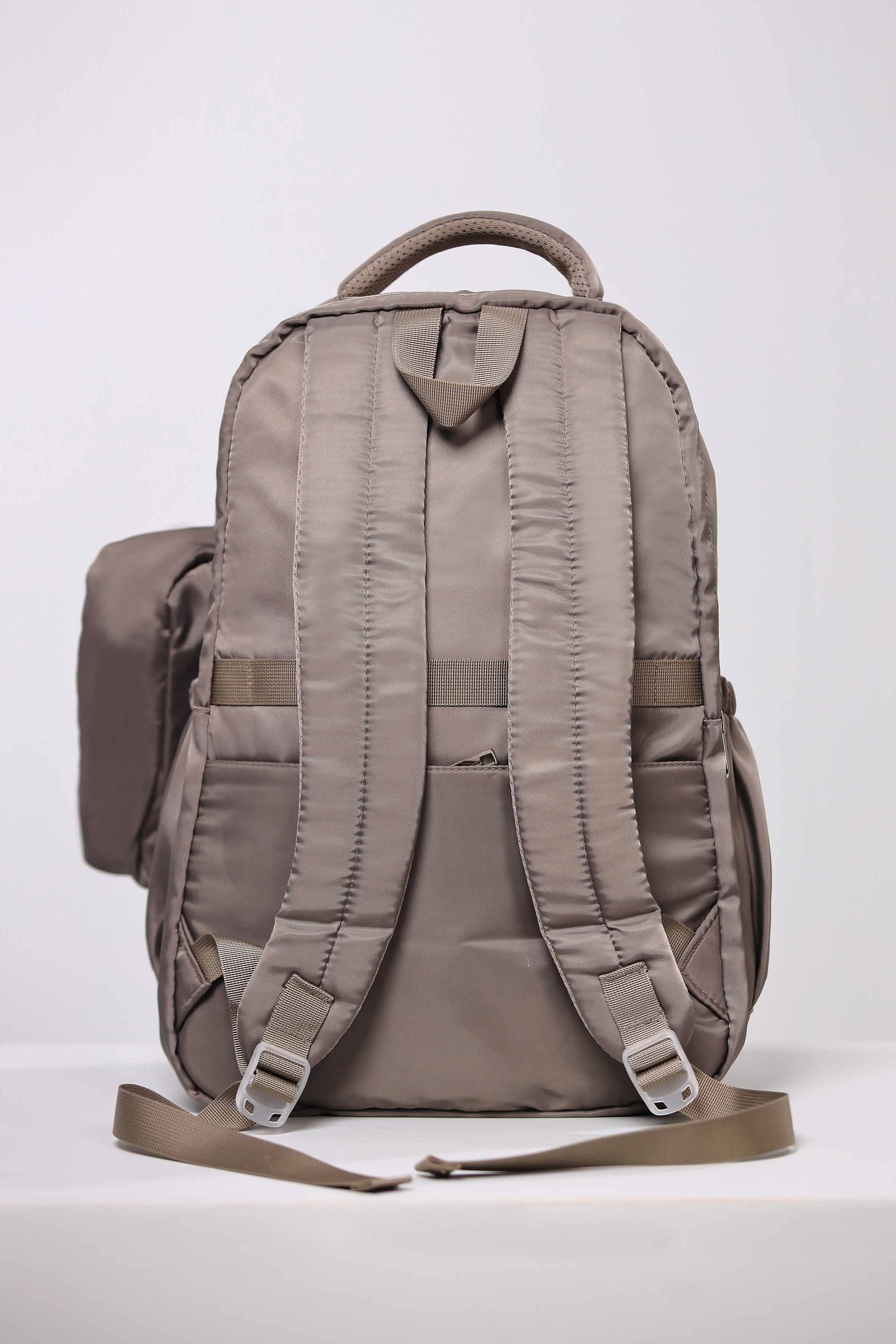 Khaki Back Pack-445062130 for Women - Bag Collection | Nishat | Shop Online