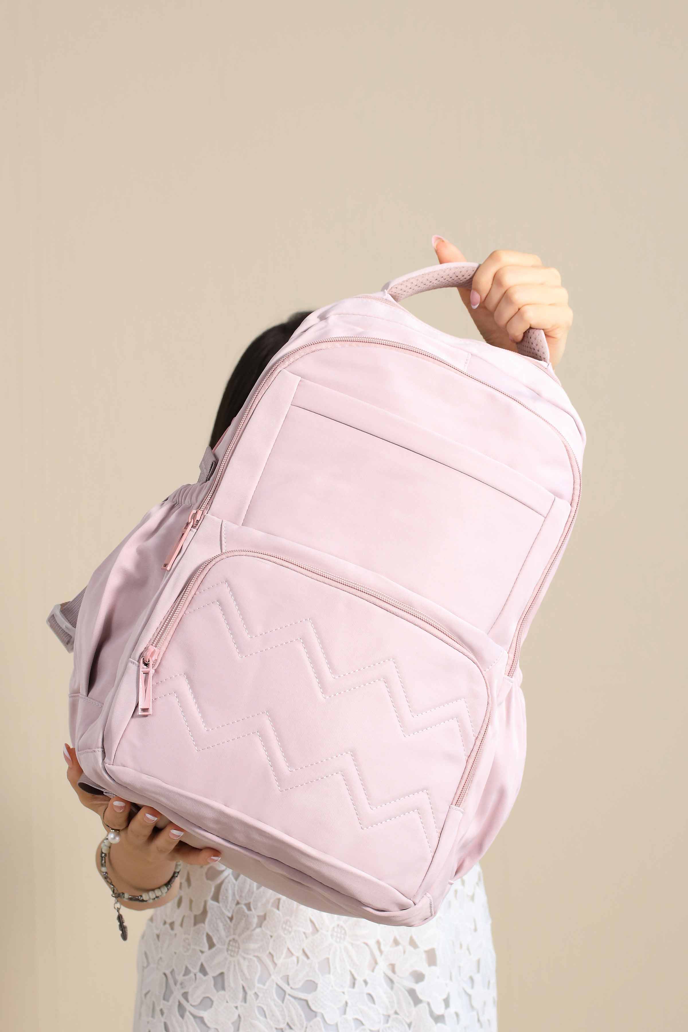 Purple Pink Back Pack-445092109 for Women - Bag Winter Collection | Nishat | Shop Online