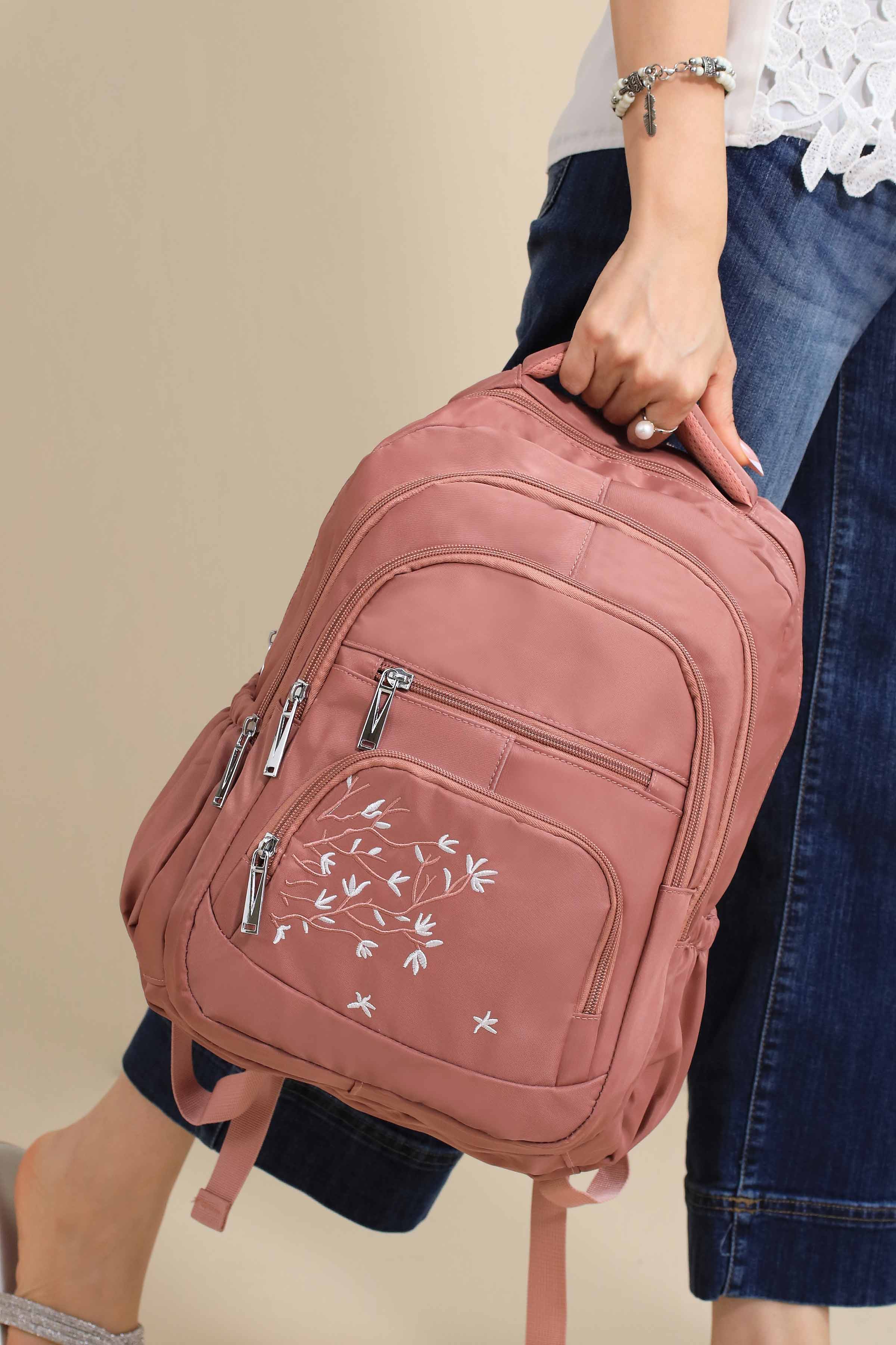 Dark Red Back Pack-445142101 for Women - Bag Winter Collection | Nishat | Shop Online