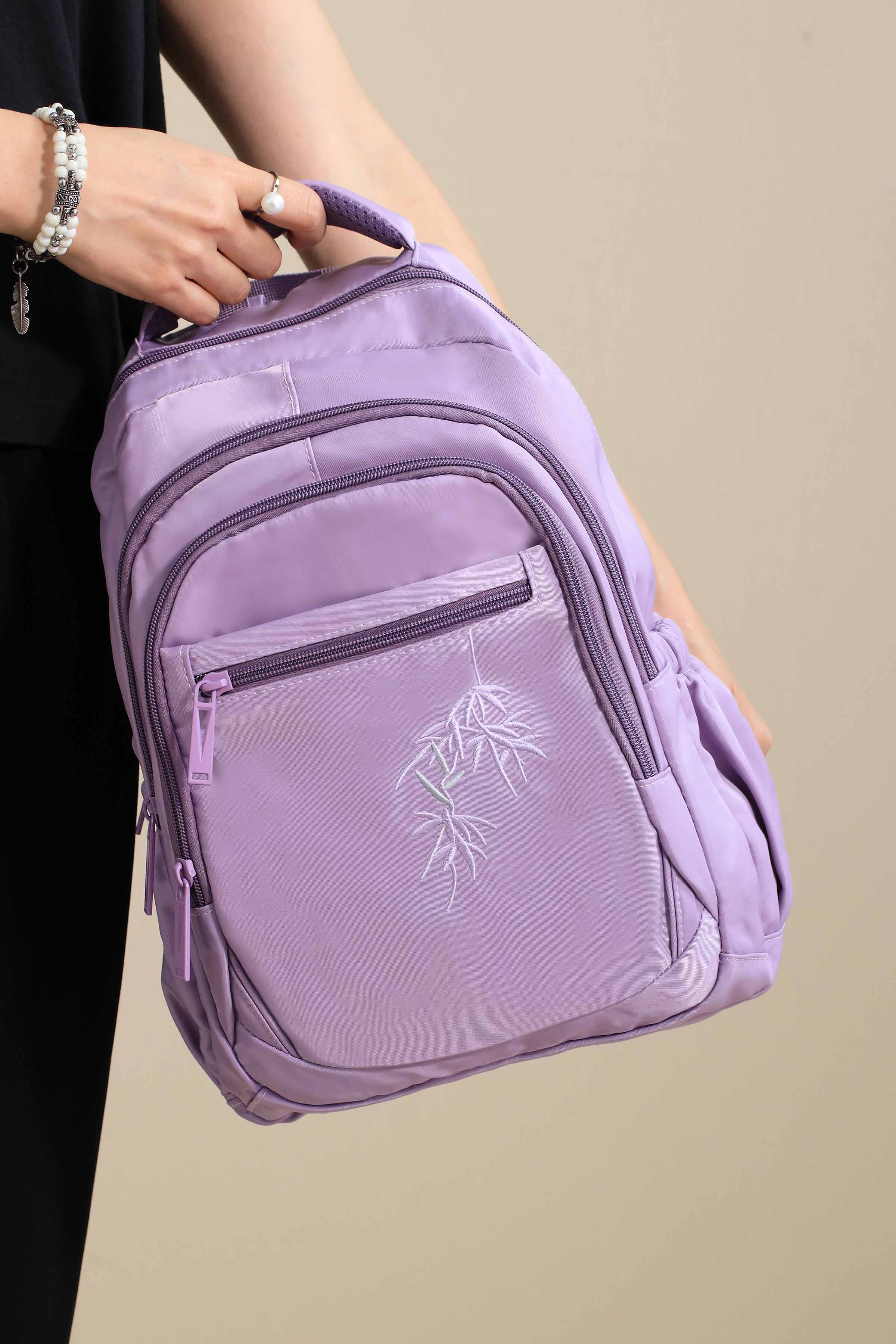 Dark Purple Back Pack-445152109 for Women - Bag Winter Collection | Nishat | Shop Online
