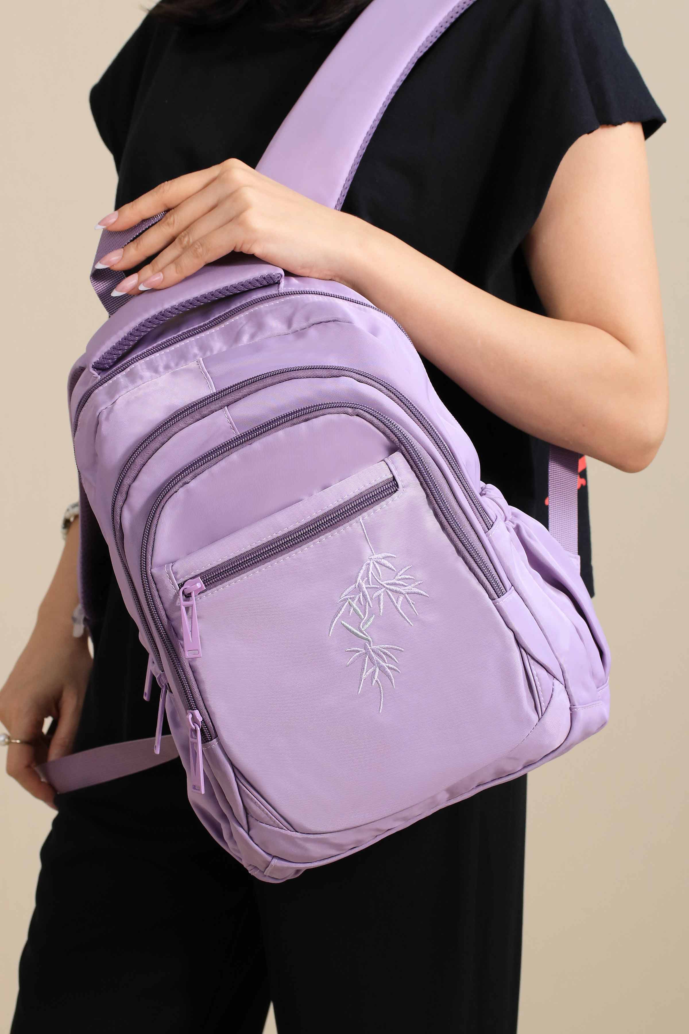 Dark Purple Back Pack-445152109 for Women - Bag Winter Collection | Nishat | Shop Online