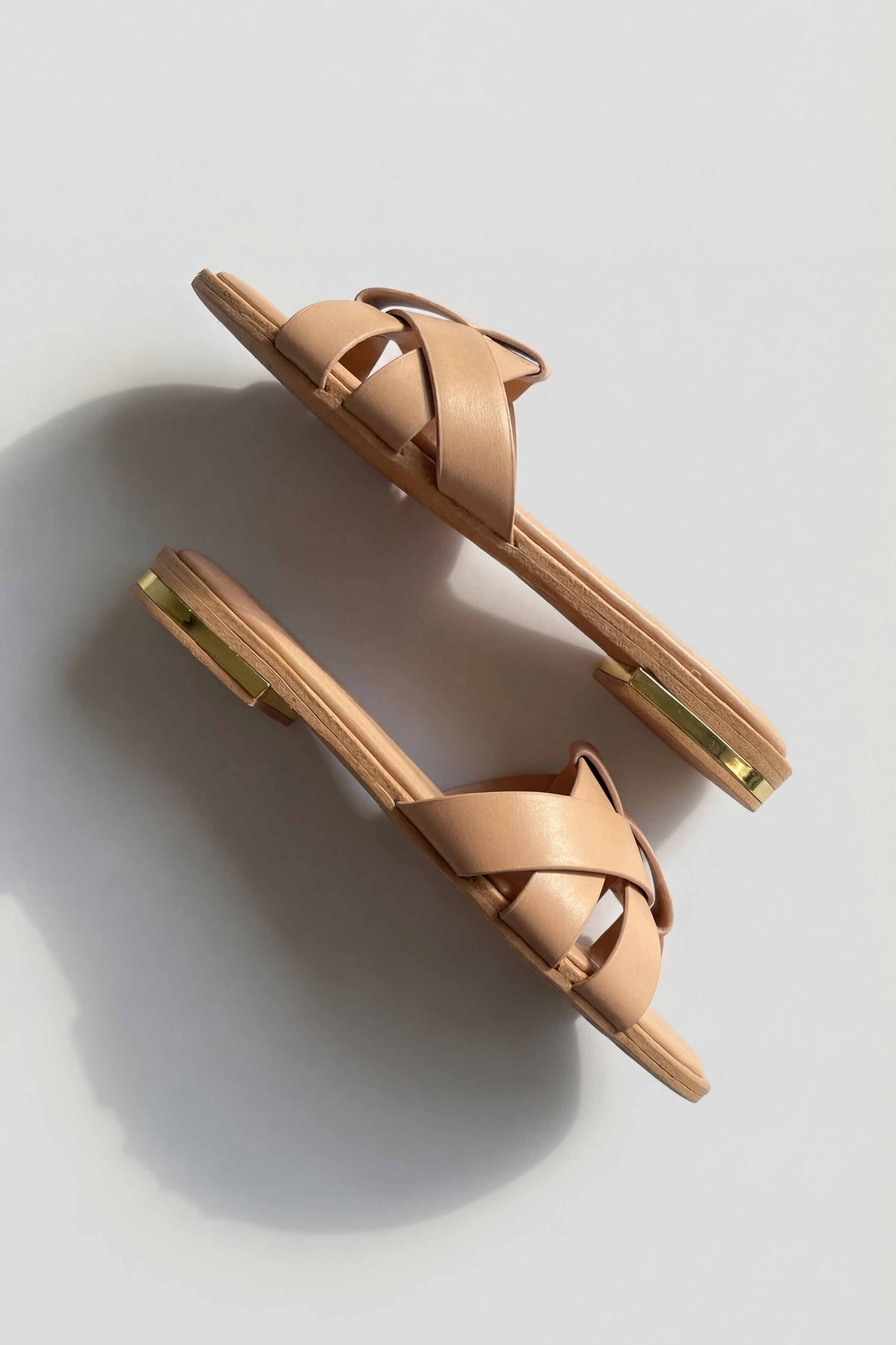 Beige Chappal-445202918 for Women - Fashion Collection | Nishat | Shop Online