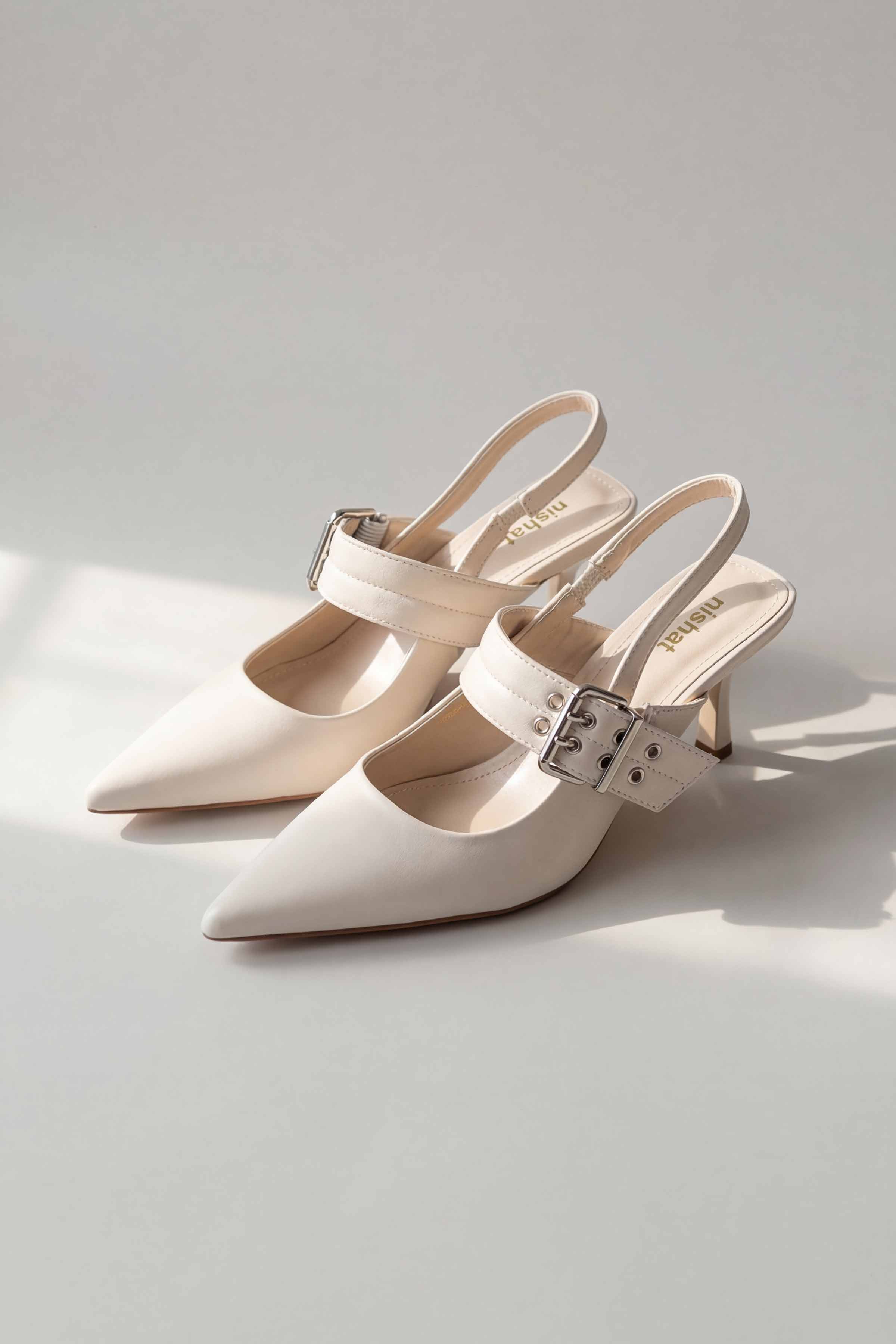 Off White Pumps Heels-445252907 for Women - Fashion Collection | Nishat | Shop Online