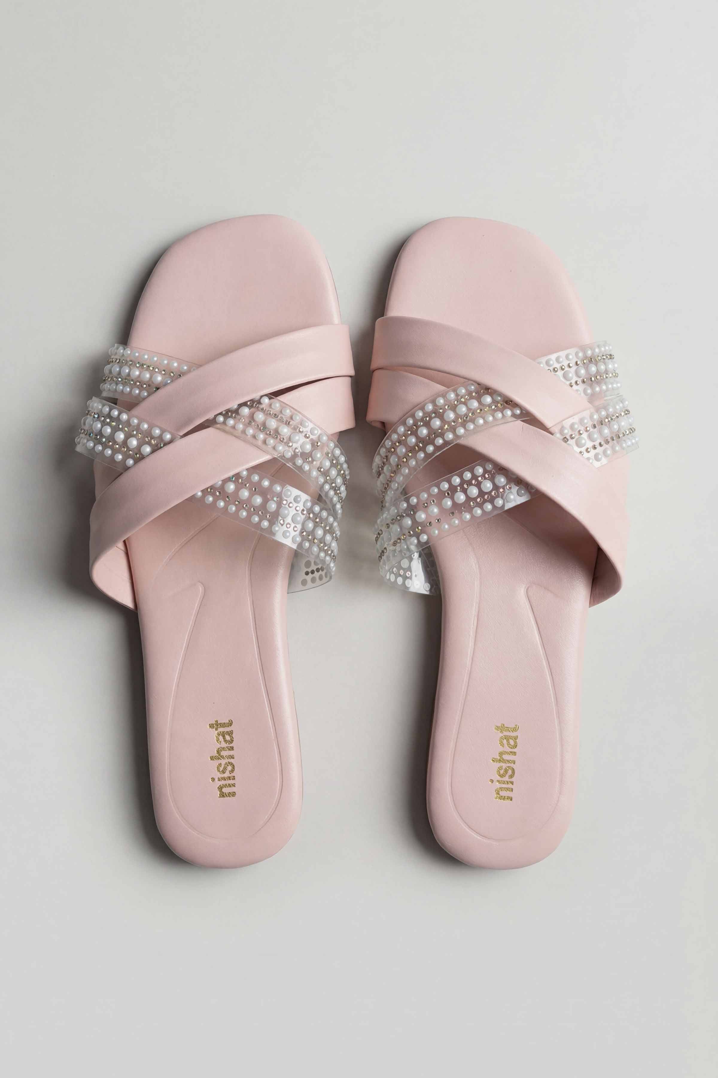 Pink Chappal-445292905 for Women - Fashion Collection | Nishat | Shop Online