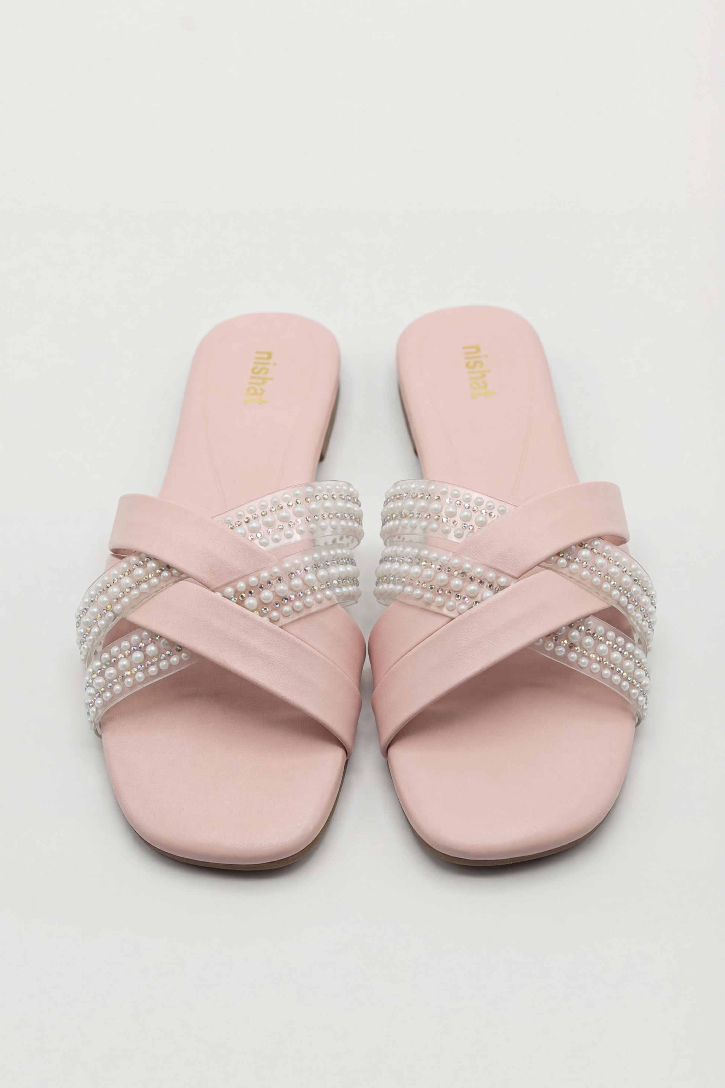 Pink Chappal-445292905 for Women - Fashion Collection | Nishat | Shop Online