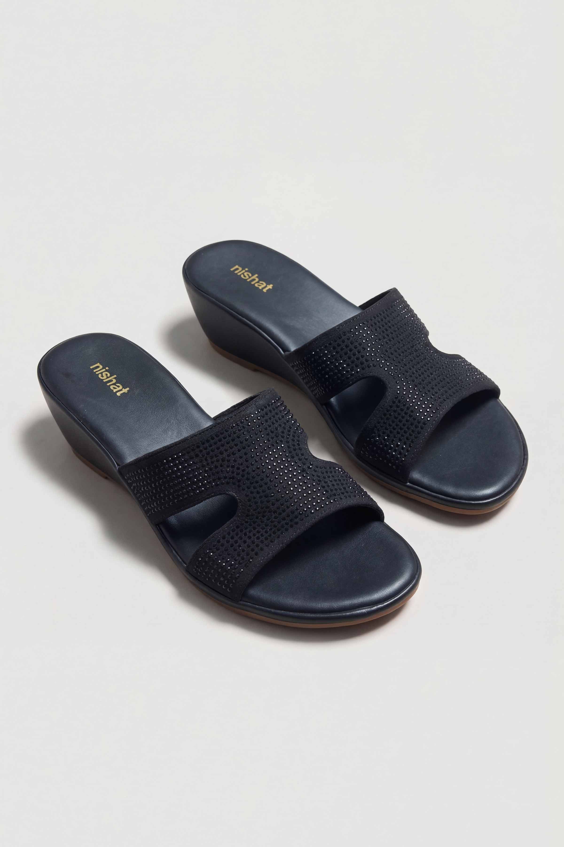 Black Wedges-445352903 for Women - Fashion Collection | Nishat | Shop Online