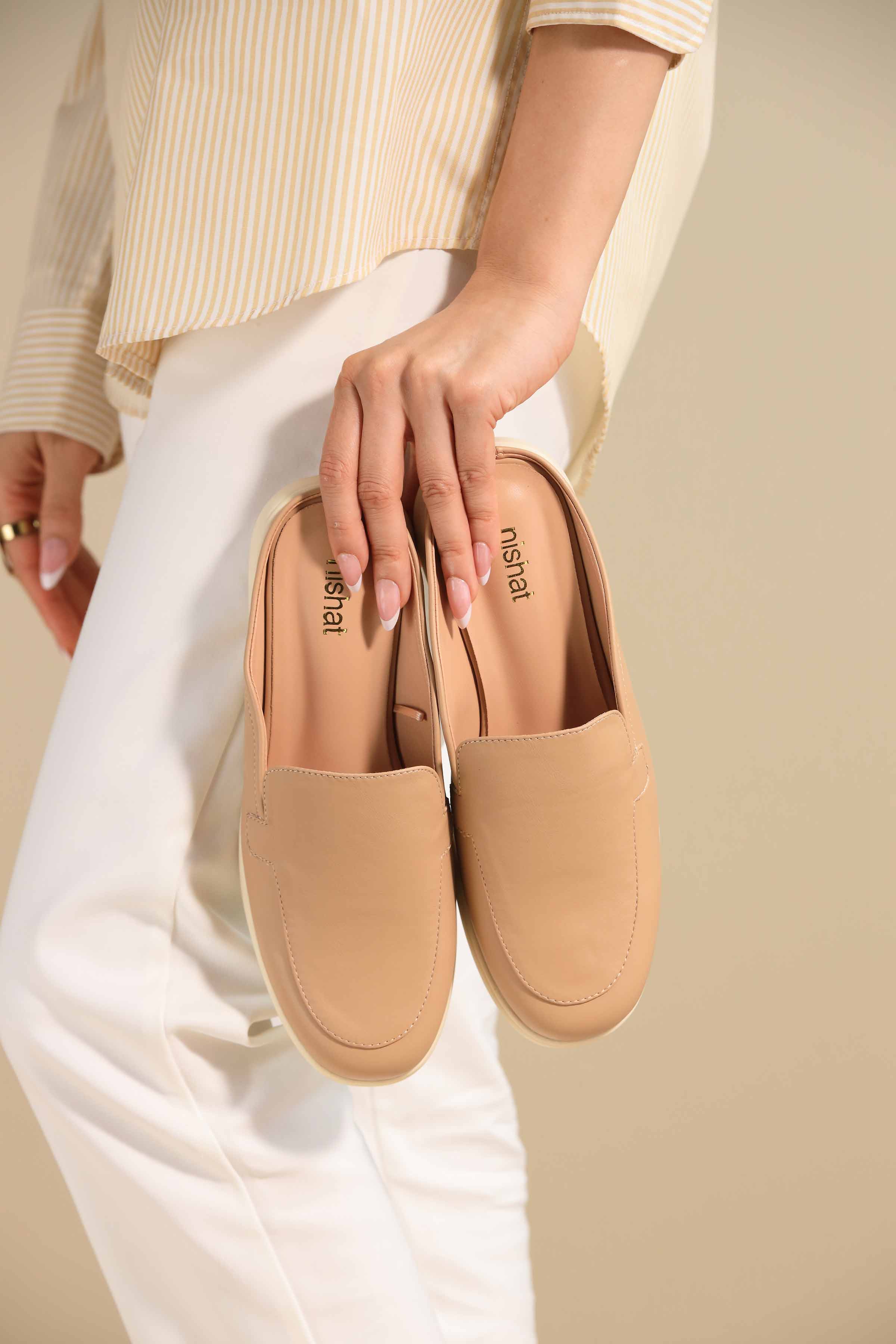 Beige Pumps-445362918 - for Women - Shoes Collection | Nishat | Shop Online
