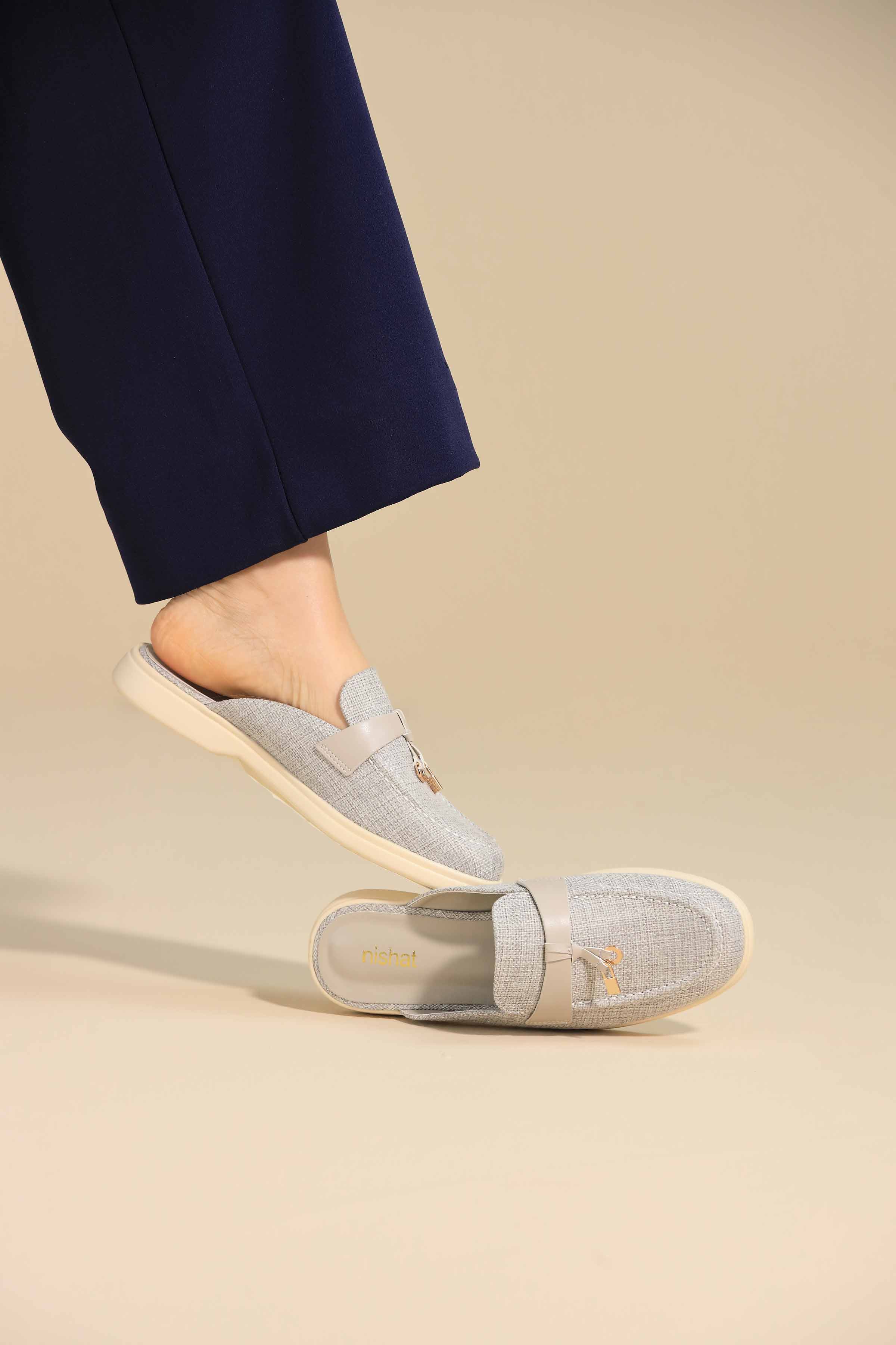 Grey Pumps-445392911 - for Women - Shoes Collection | Nishat | Shop Online