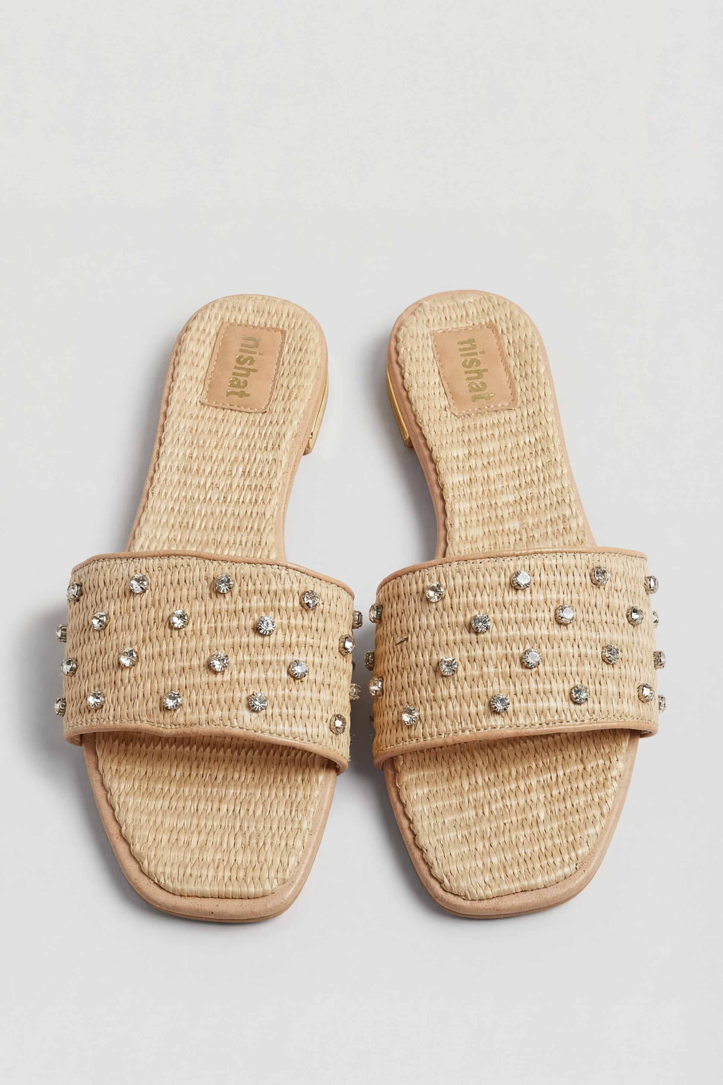 Beige Chappal-445422918 for Women - Fashion Collection | Nishat | Shop Online