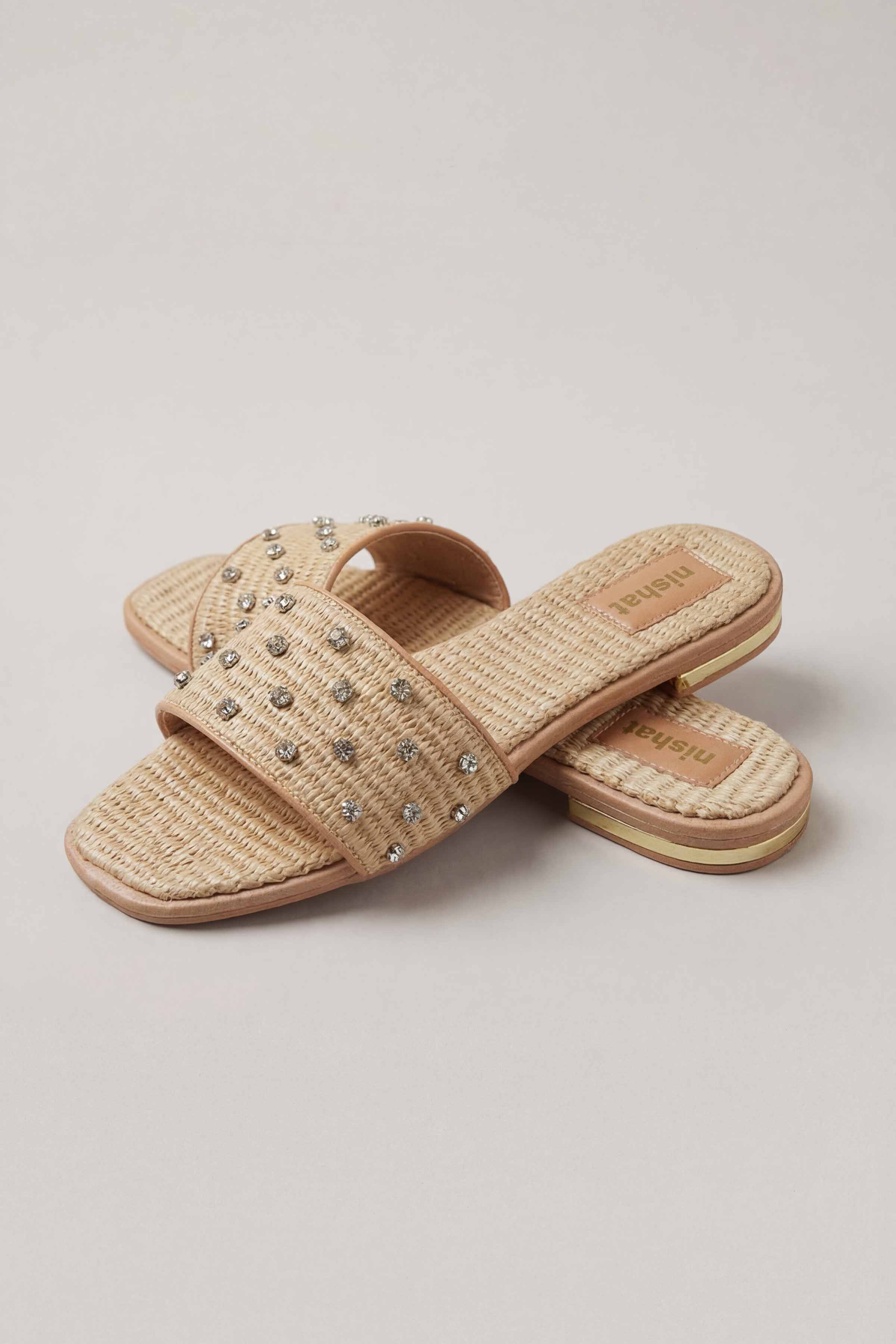 Beige Chappal-445422918 for Women - Fashion Collection | Nishat | Shop Online