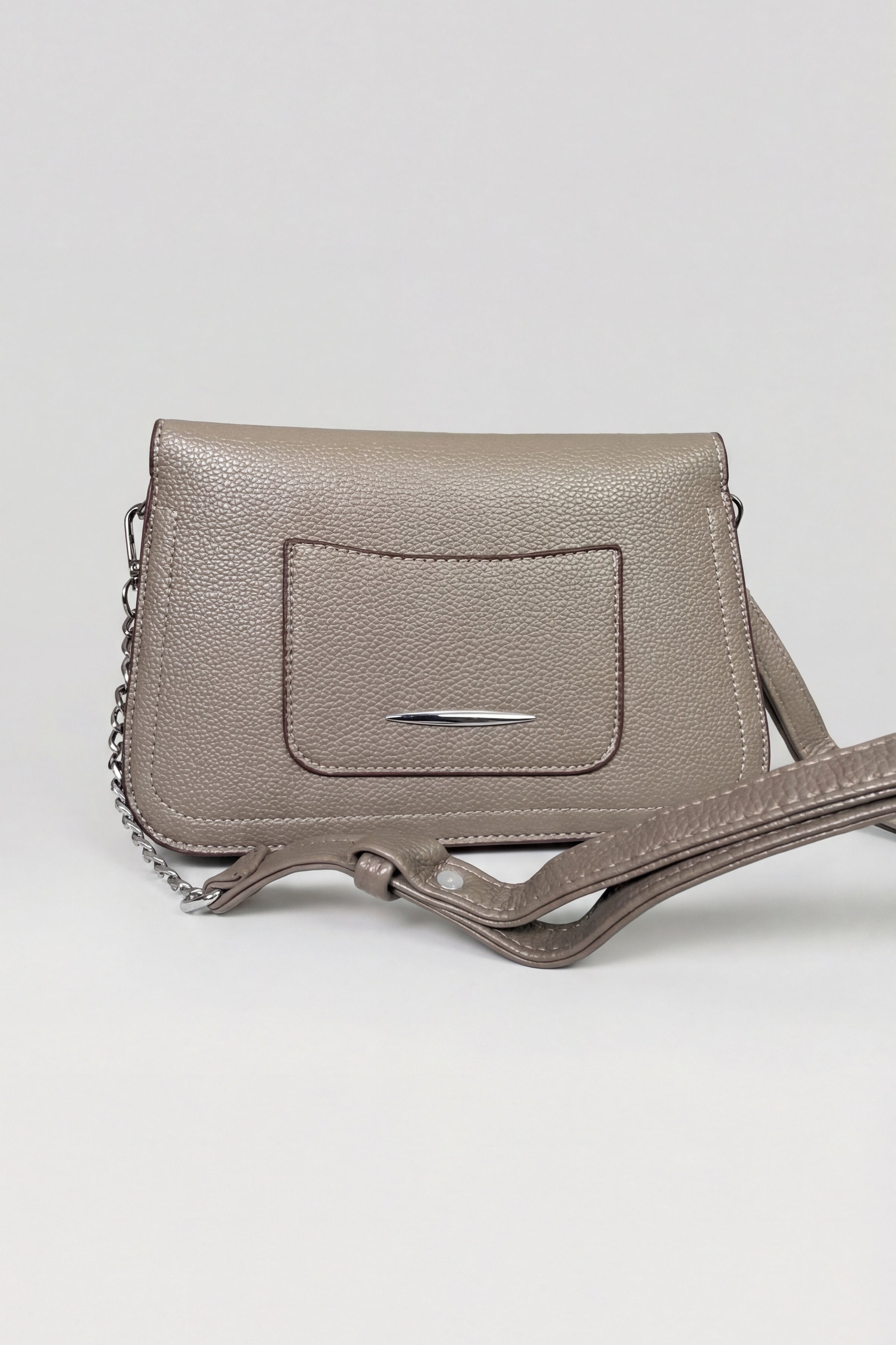 Dark Grey Shoulder Bag-445442118 for Women - Fashion Collection | Nishat | Shop Online