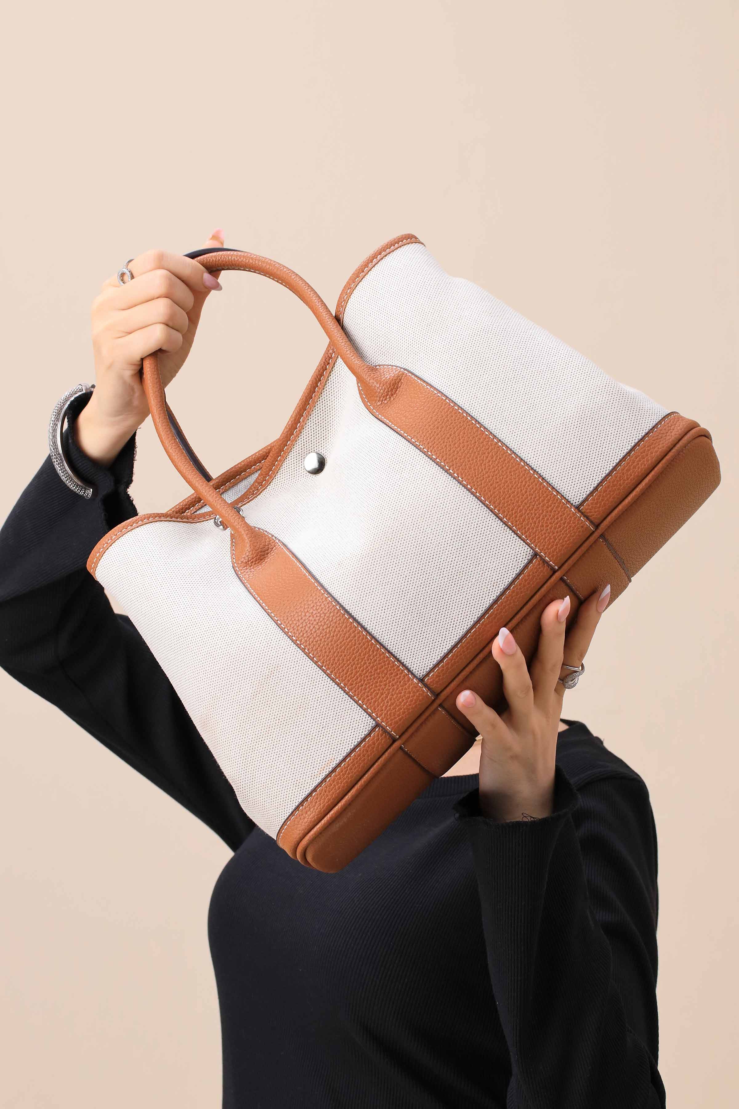 White & Brown Shoulder Bag-445452112-for Women - Bag Winter Collection | Nishat | Shop Online