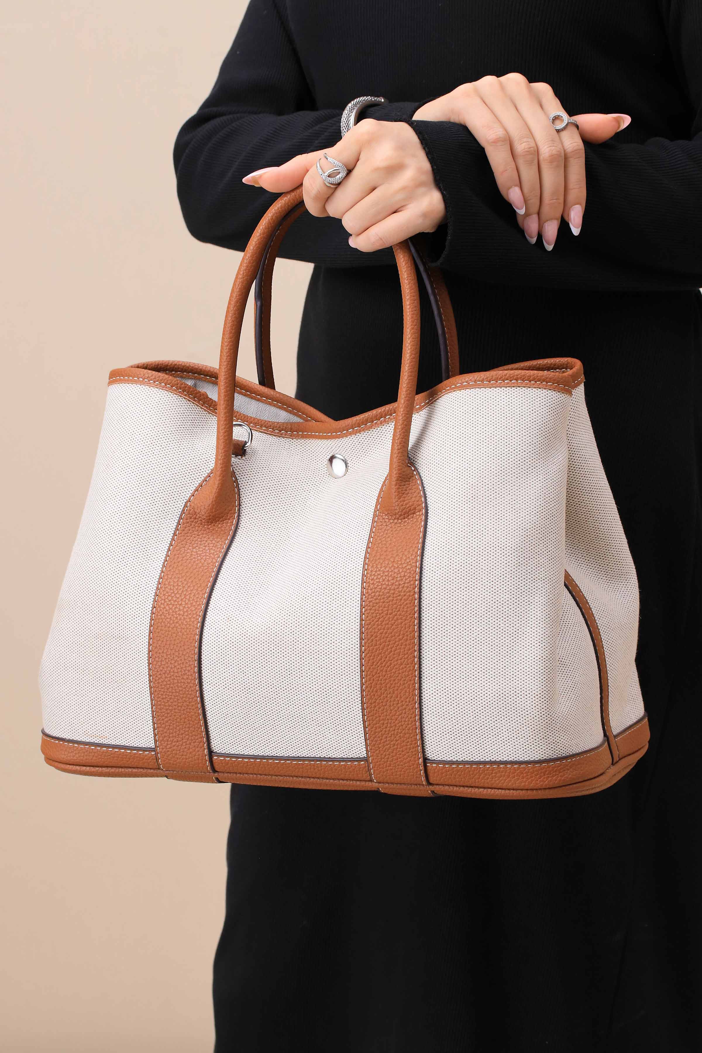 White & Brown Shoulder Bag-445452112-for Women - Bag Winter Collection | Nishat | Shop Online