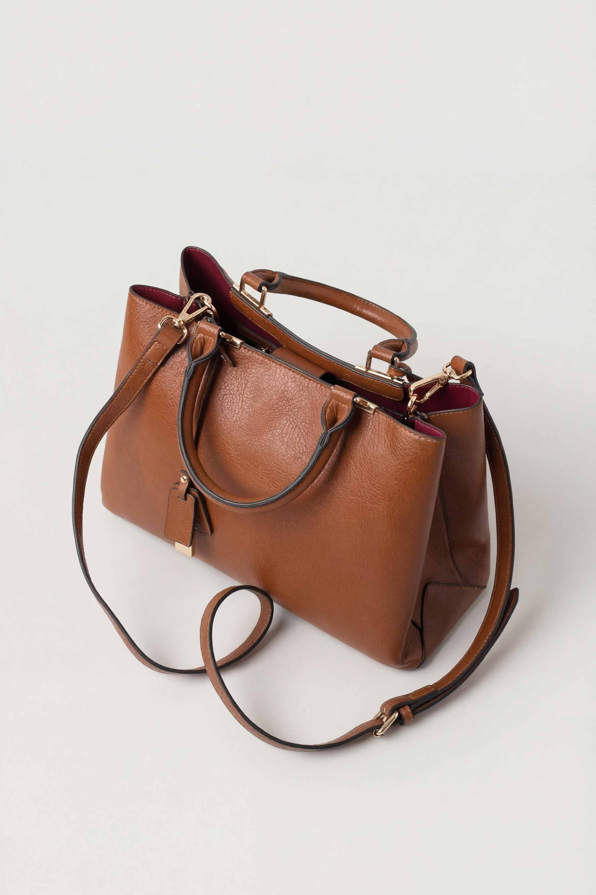Brown Shoulder Bag-445492113