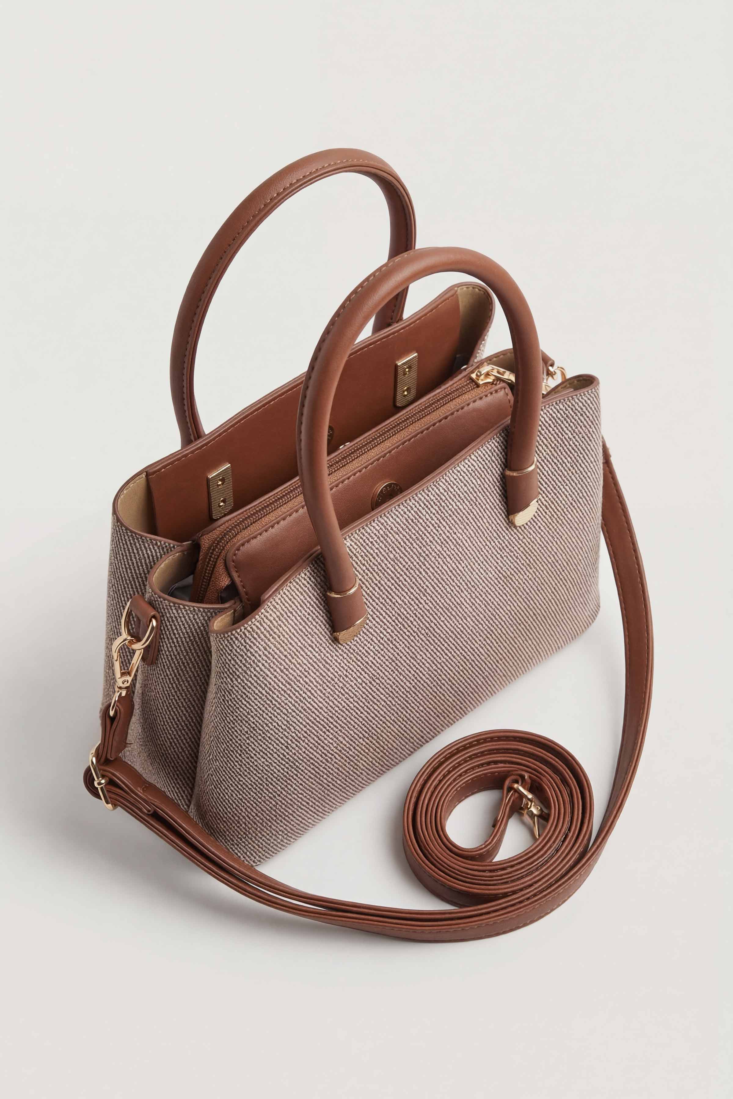 Coffee Shoulder Bag-445522117 for Women - Fashion Collection | Nishat | Shop Online