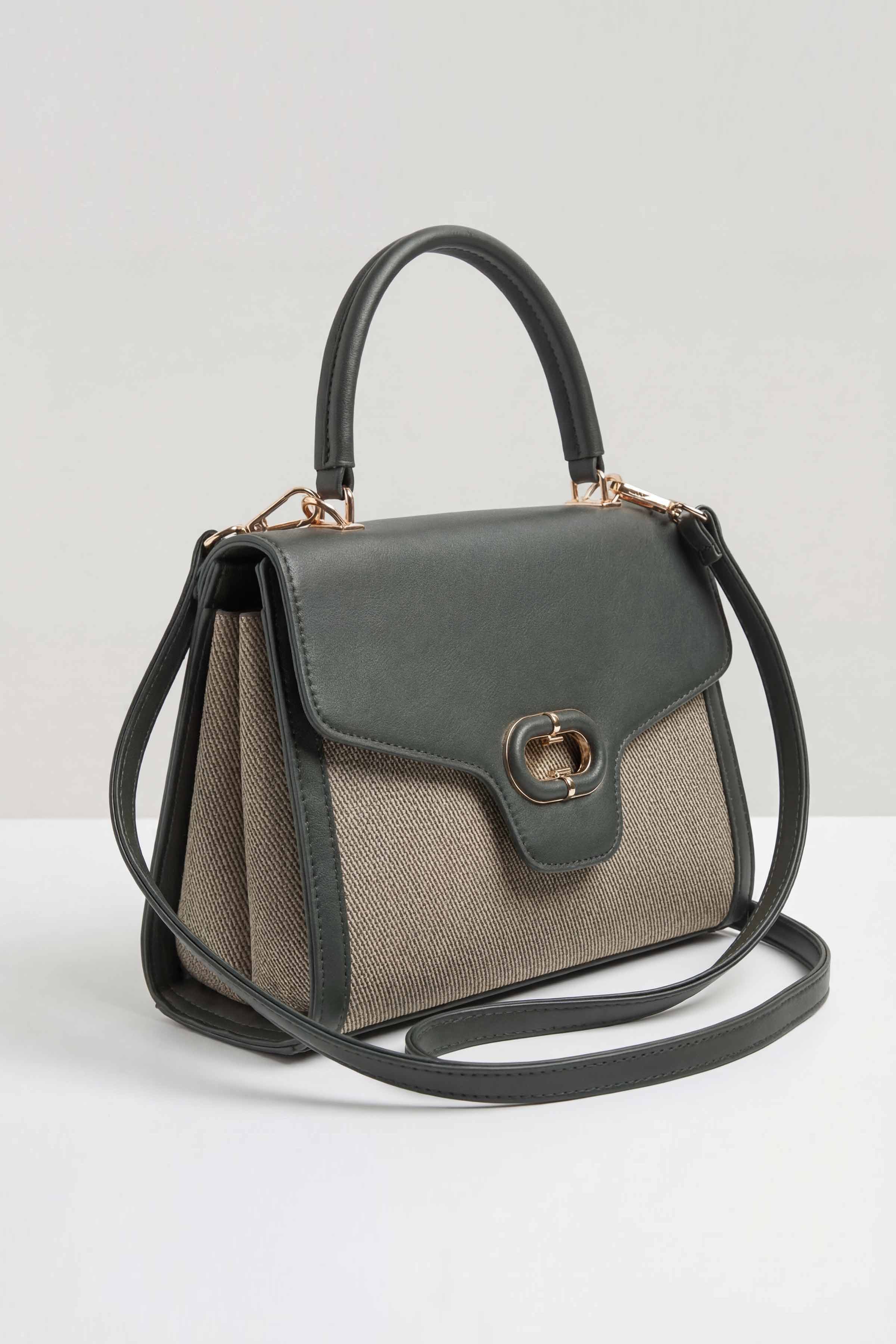 Army Green Shoulder Bag-445532104 for Women - Fashion Collection | Nishat | Shop Online