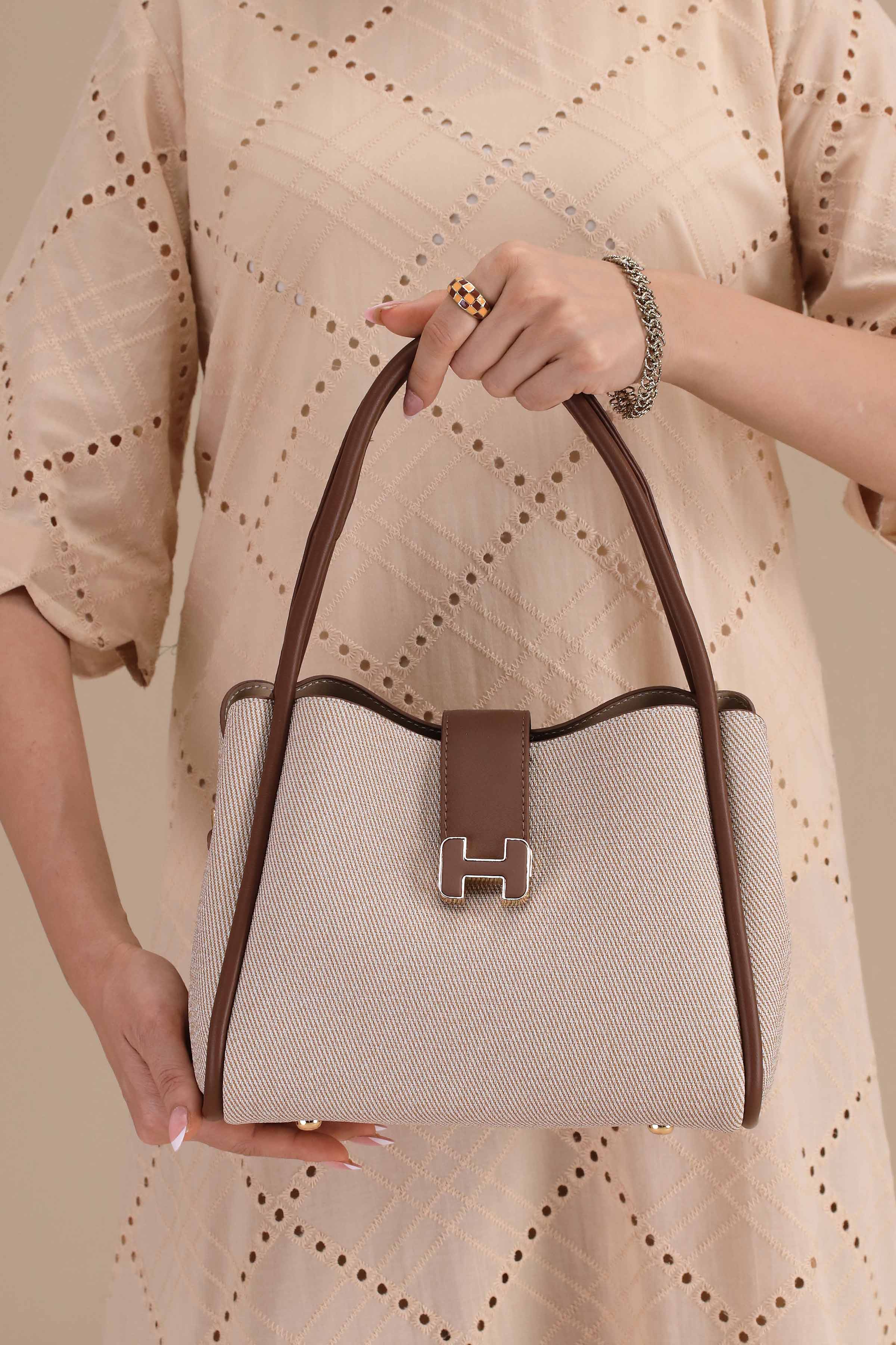 Camel Shoulder Bag-445542107-for Women - Bag Winter Collection | Nishat | Shop Online