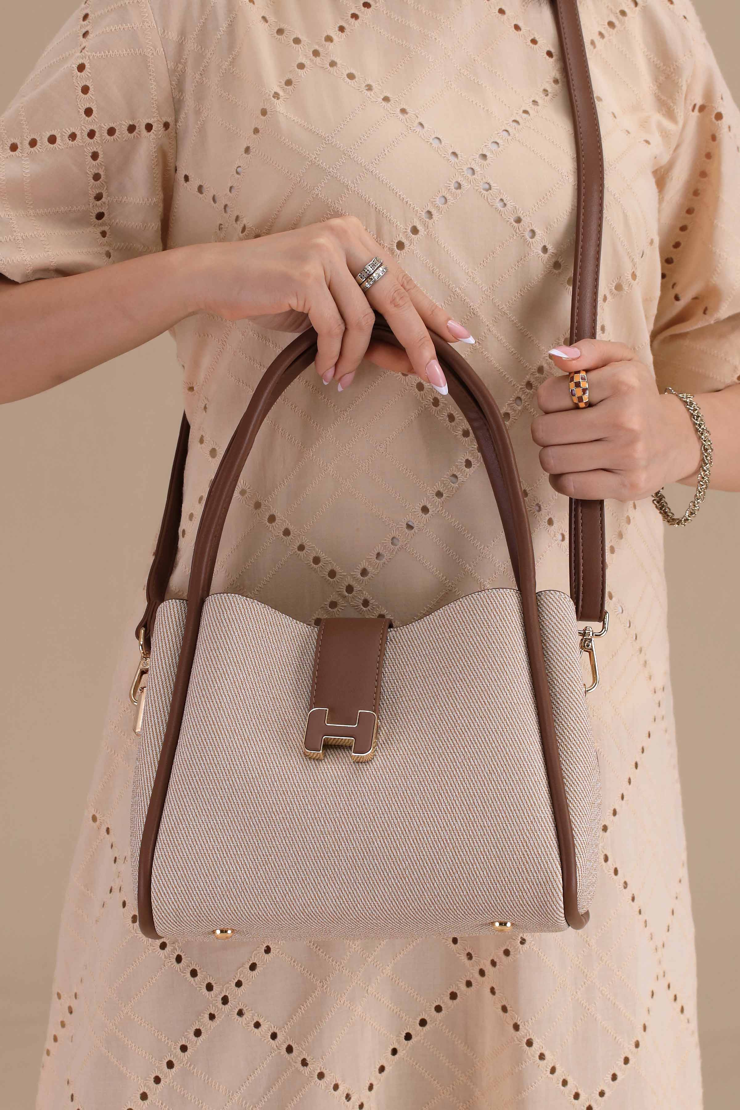 Camel Shoulder Bag-445542107-for Women - Bag Winter Collection | Nishat | Shop Online