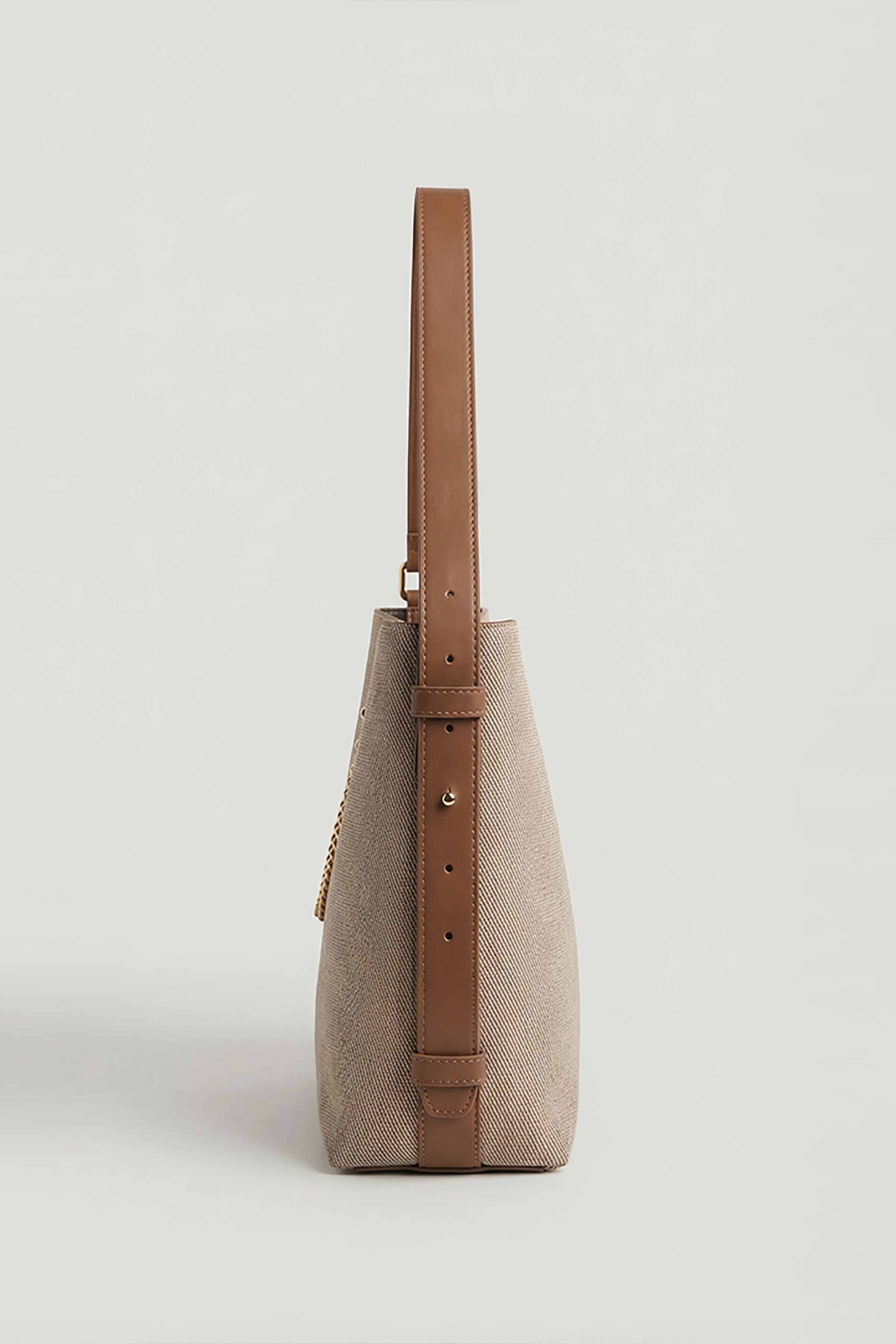 Coffee Shoulder Bag-445552117