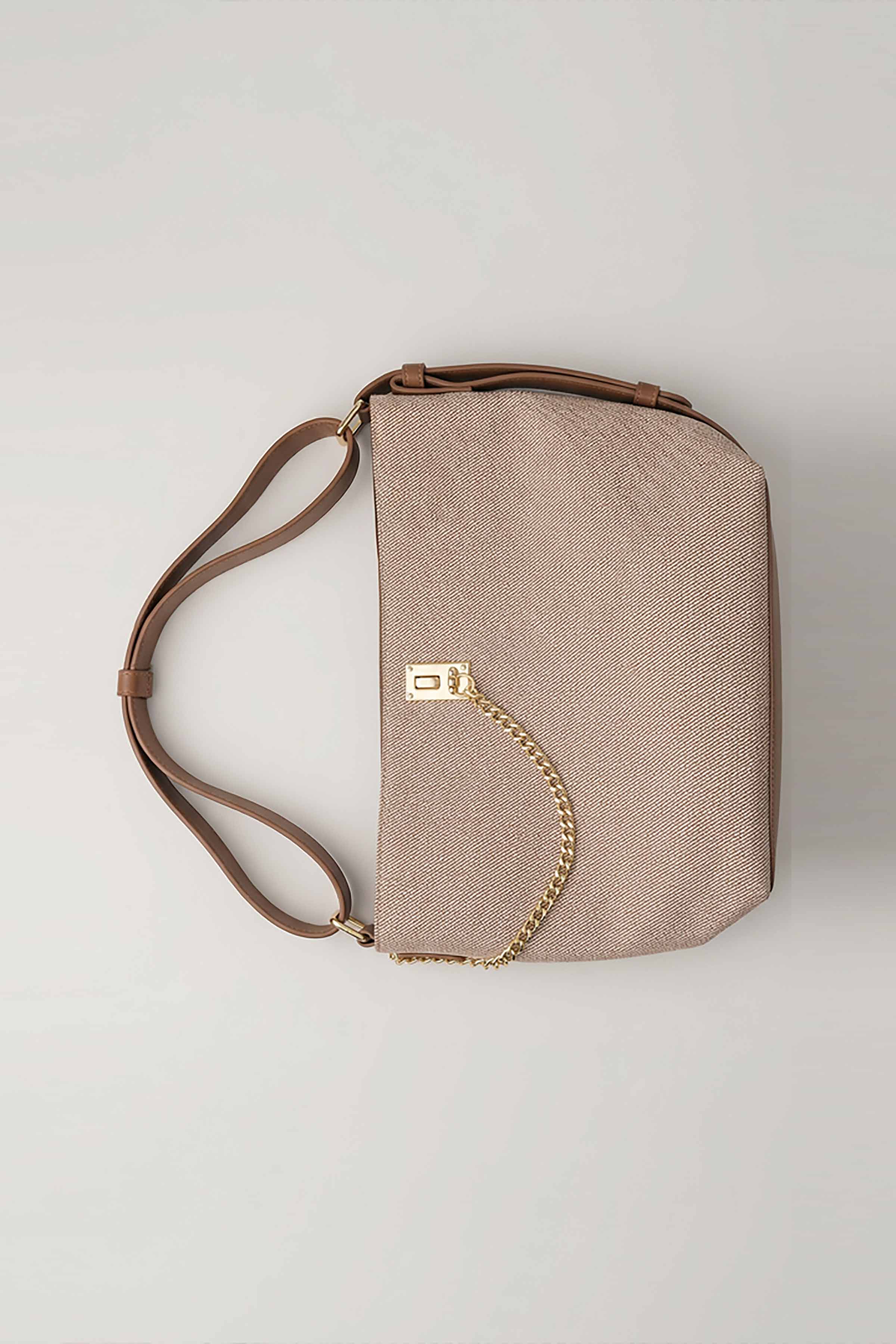 Coffee Shoulder Bag-445552117