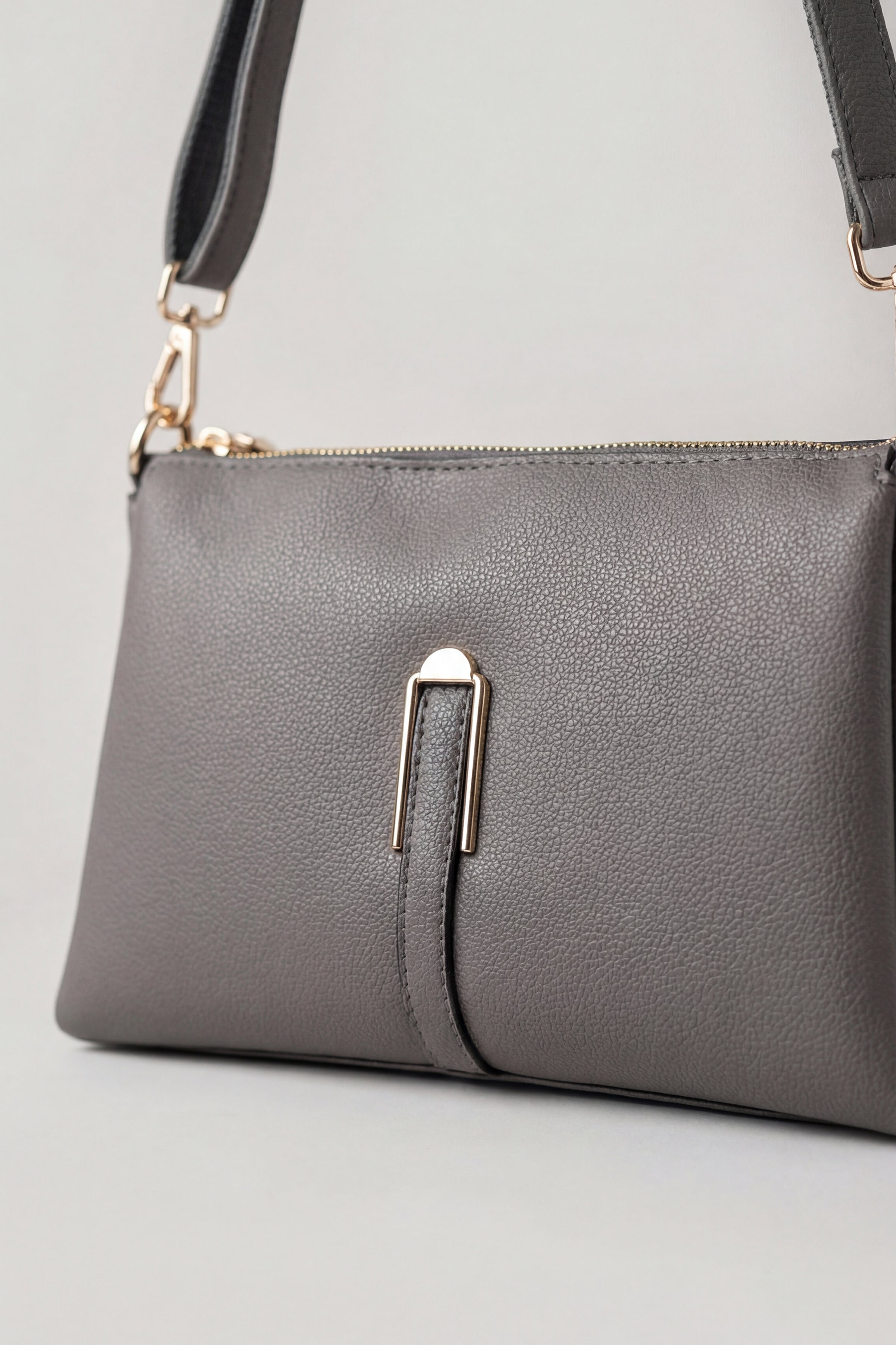 Dark Grey Shoulder Bag-445602120 for Women - Fashion Collection | Nishat | Shop Online