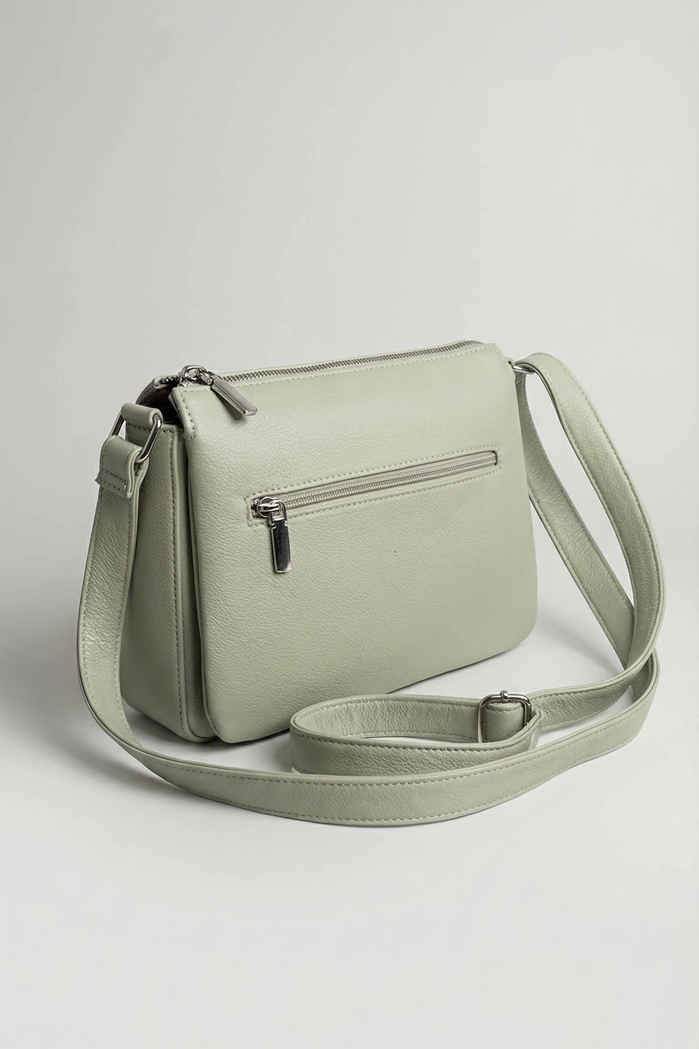 Light Green Shoulder Bag-445632104 for Women - Fashion Collection | Nishat | Shop Online