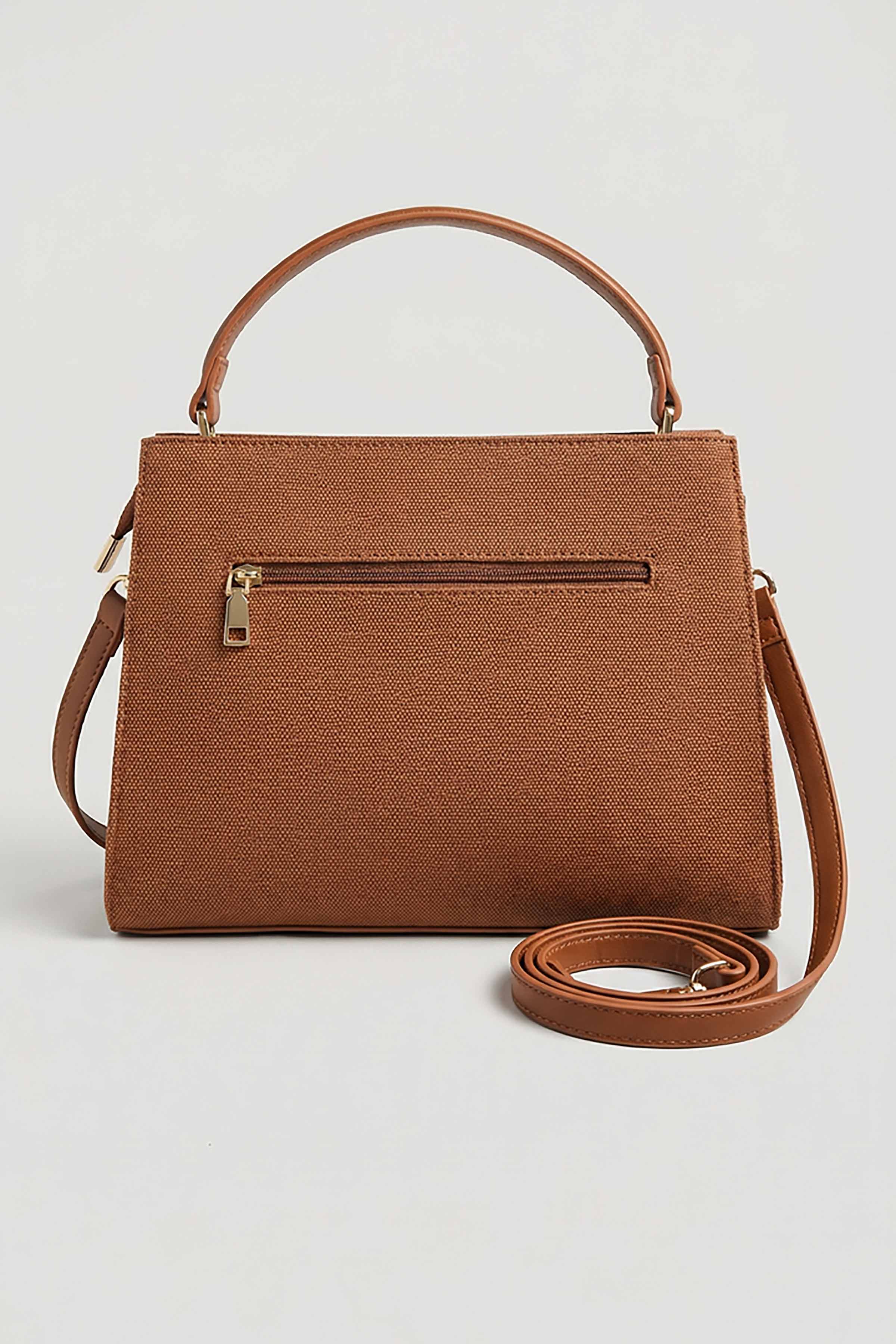 Coffee Shoulder Bag-445652117 for Women - Fashion Collection | Nishat | Shop Online