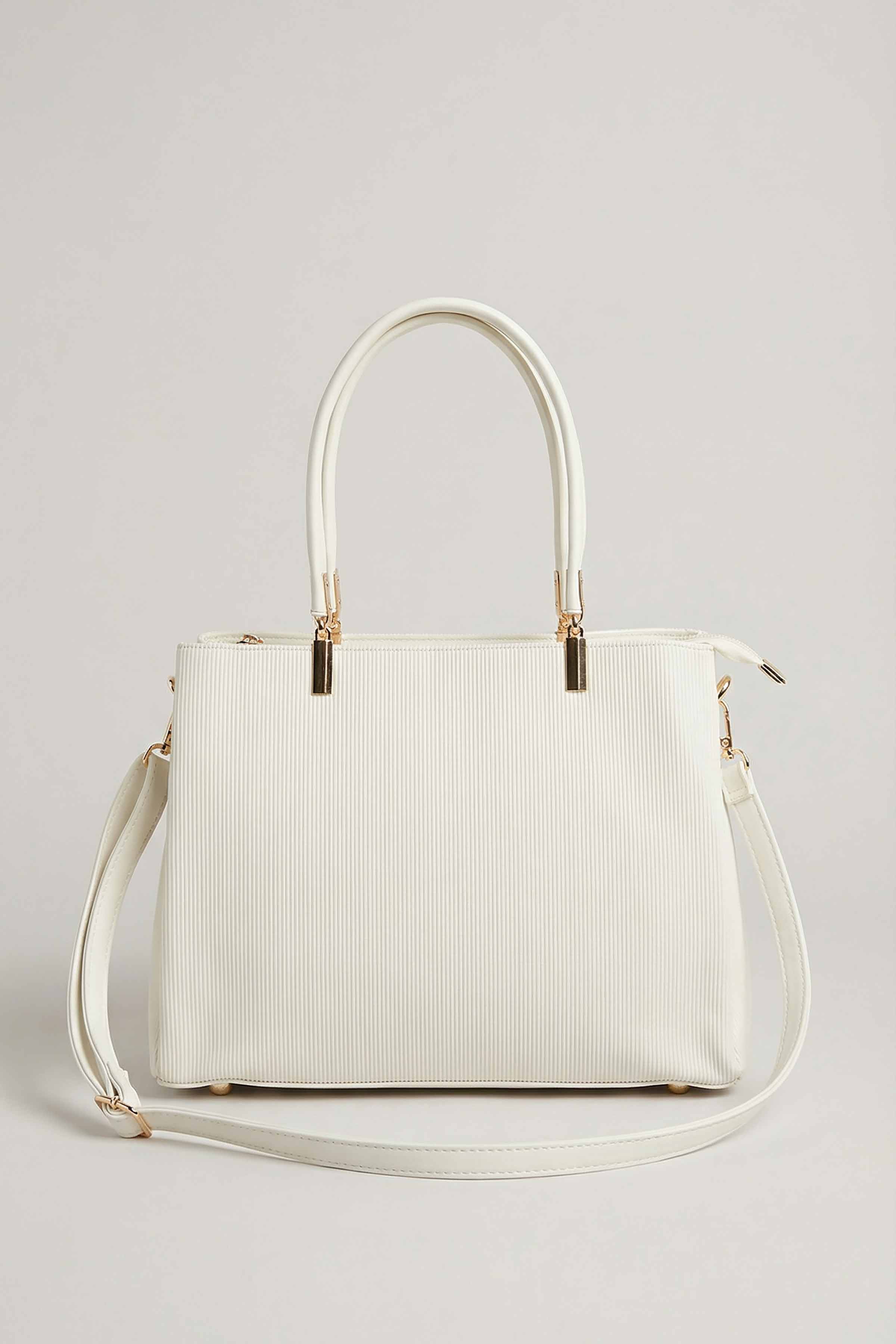 Off White Shoulder Bag-445662107 for Women - Fashion Collection | Nishat | Shop Online