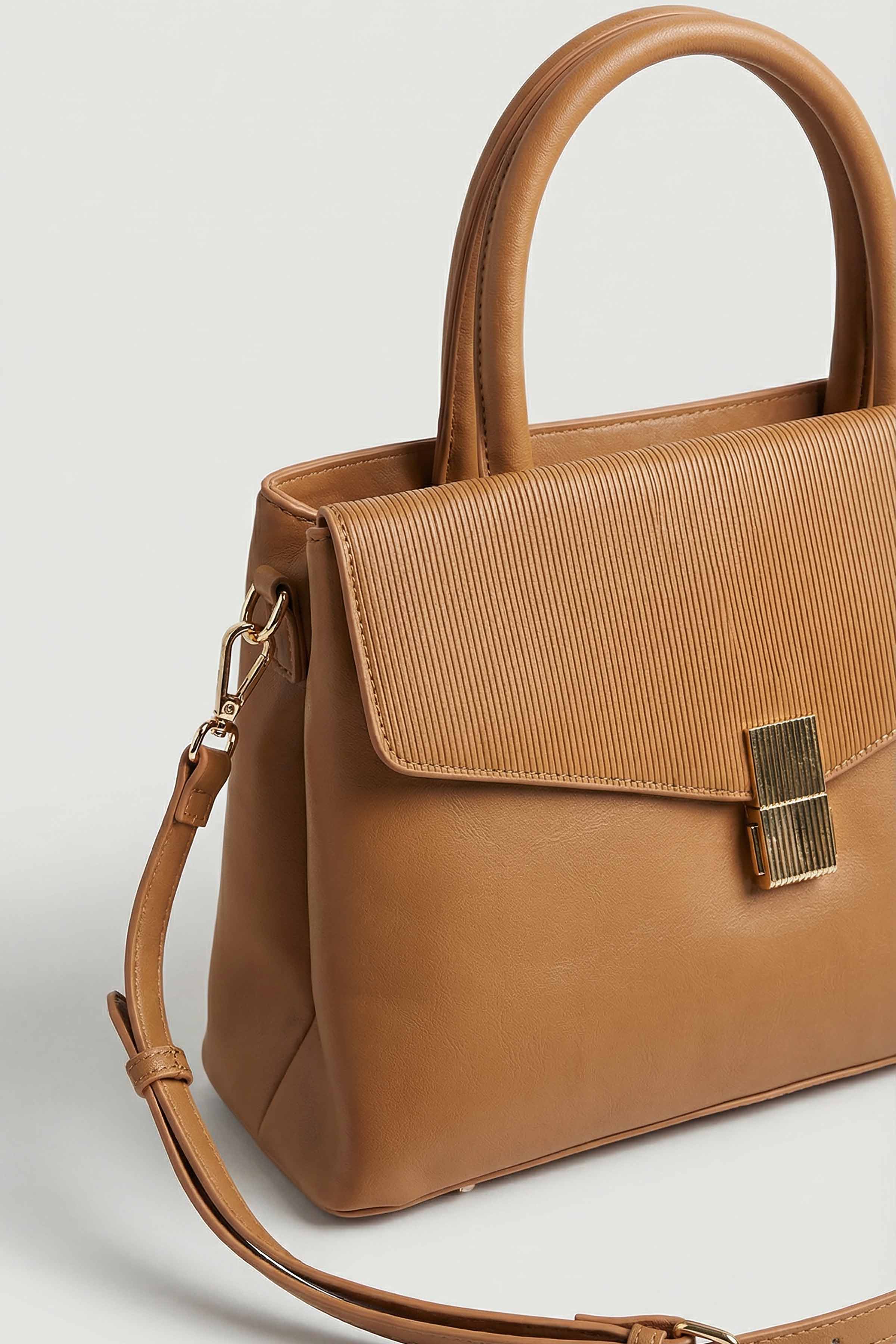 Light Coffee Hand Bag-445682117 for Women - Fashion Collection | Nishat | Shop Online