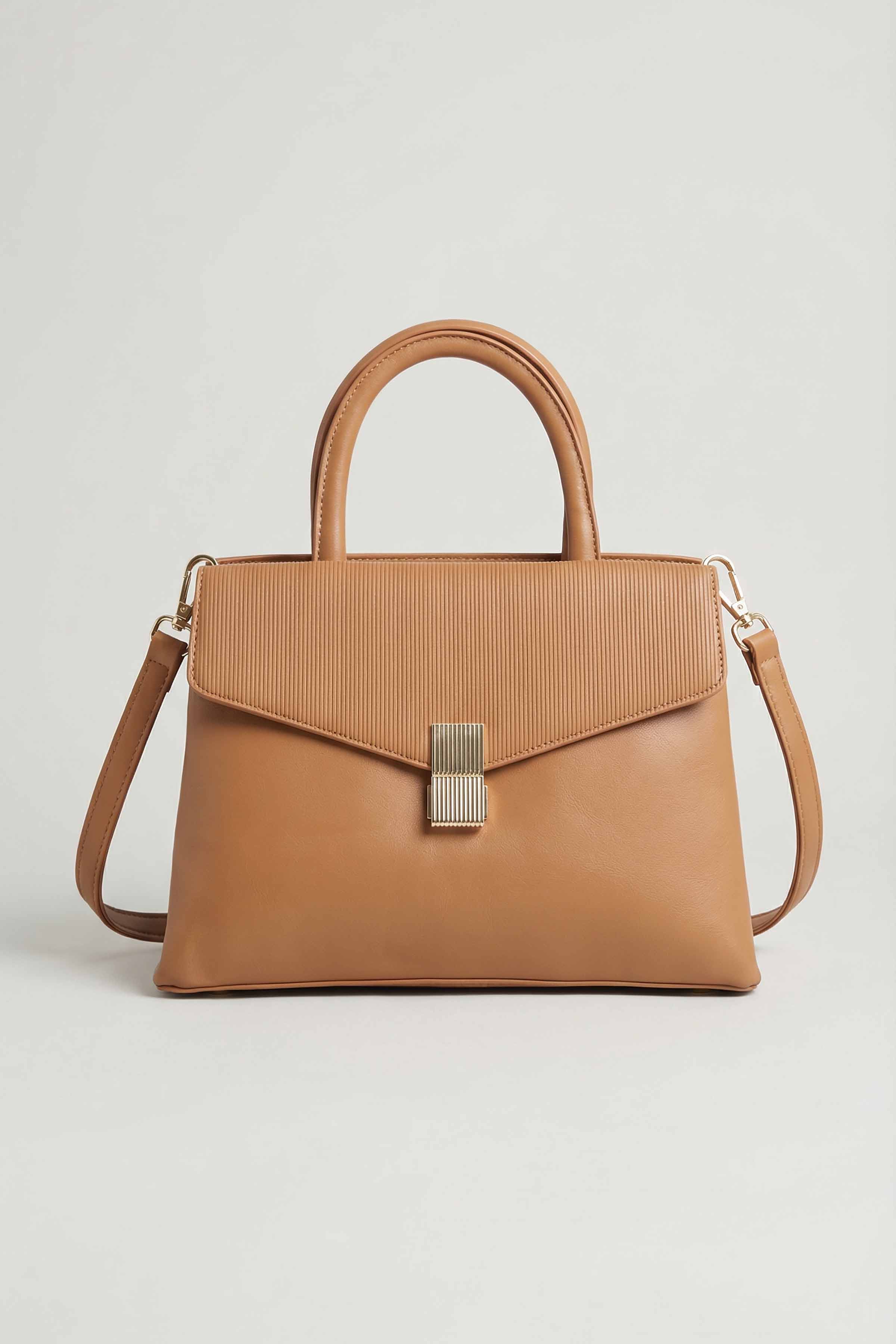 Light Coffee Hand Bag-445682117 for Women - Fashion Collection | Nishat | Shop Online